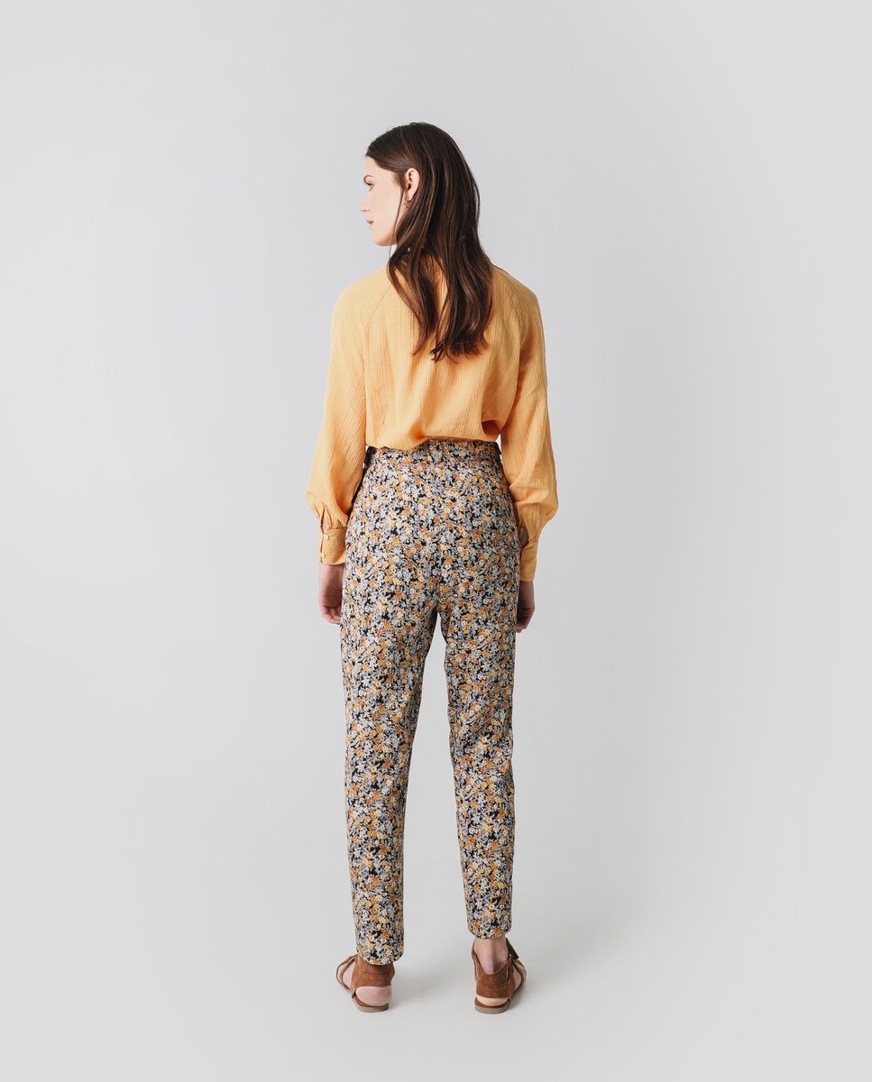 PANTALON FLUIDO FLORES