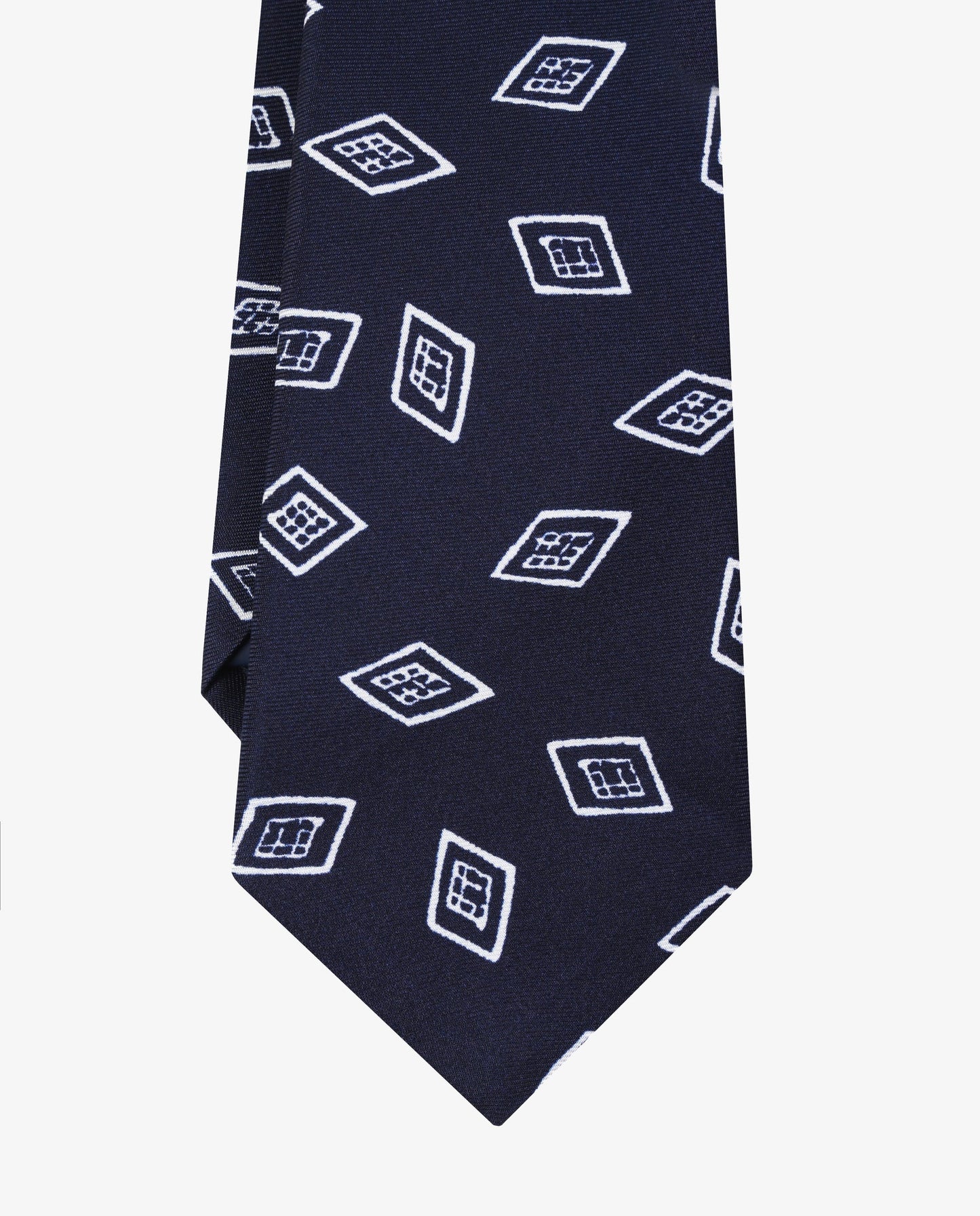 DIAMOND MOTIF TIE