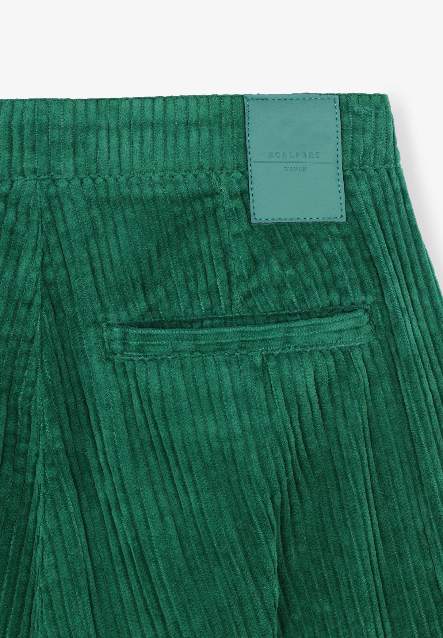 FLARED CORDUROY TROUSERS