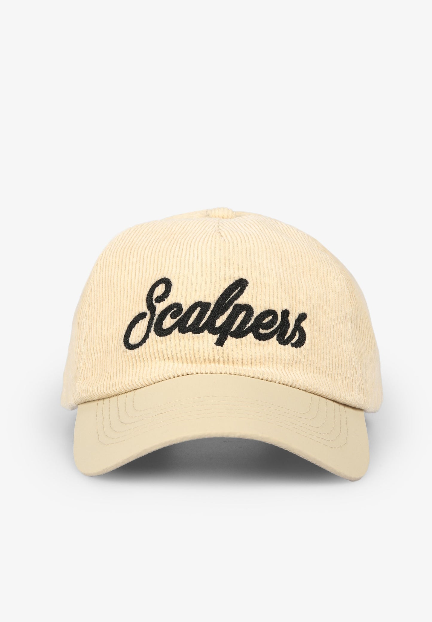 CORDUROY CAP WITH EMBROIDERED LOGO