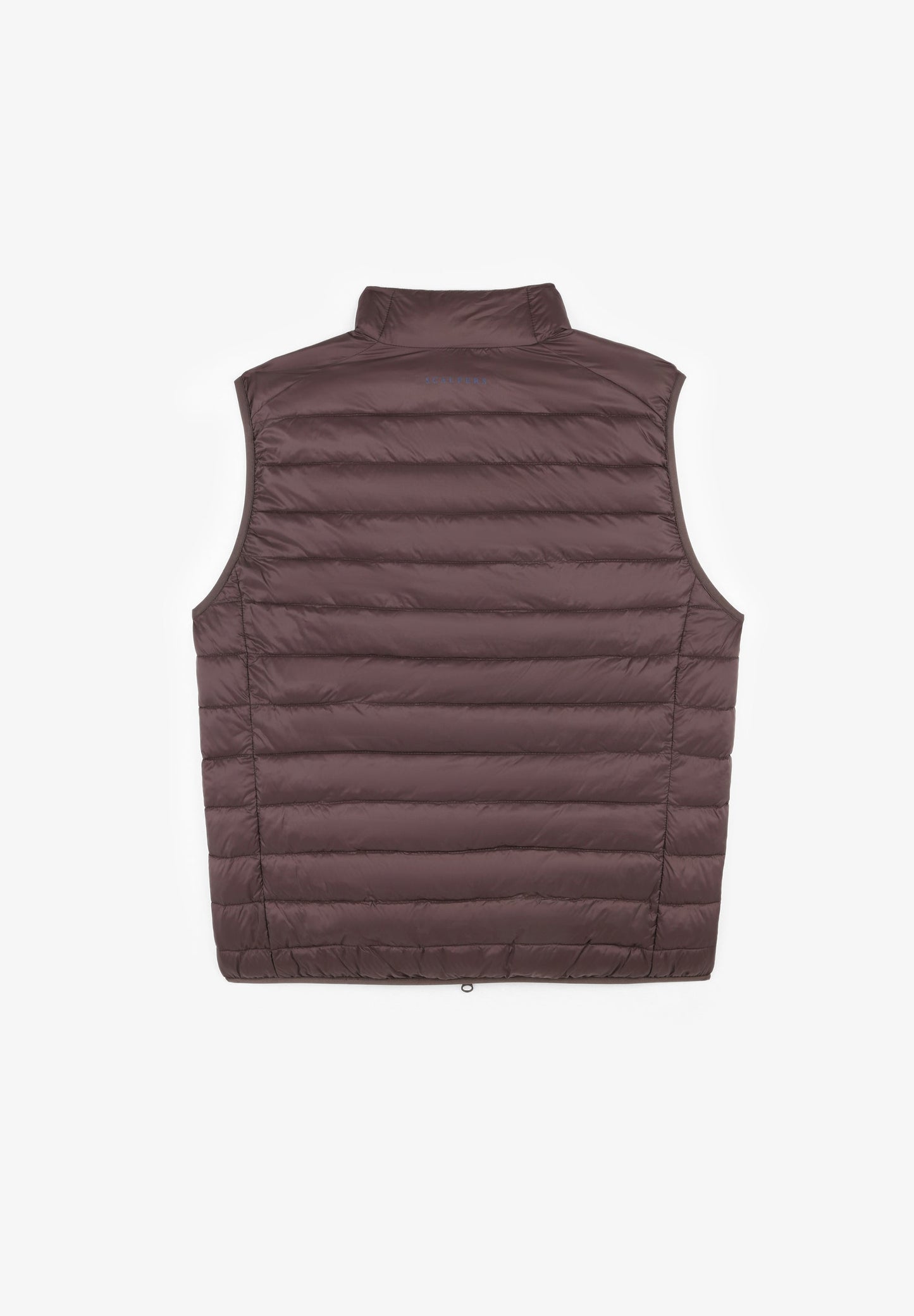 QUILTED GILET WITH SKULL DETAIL