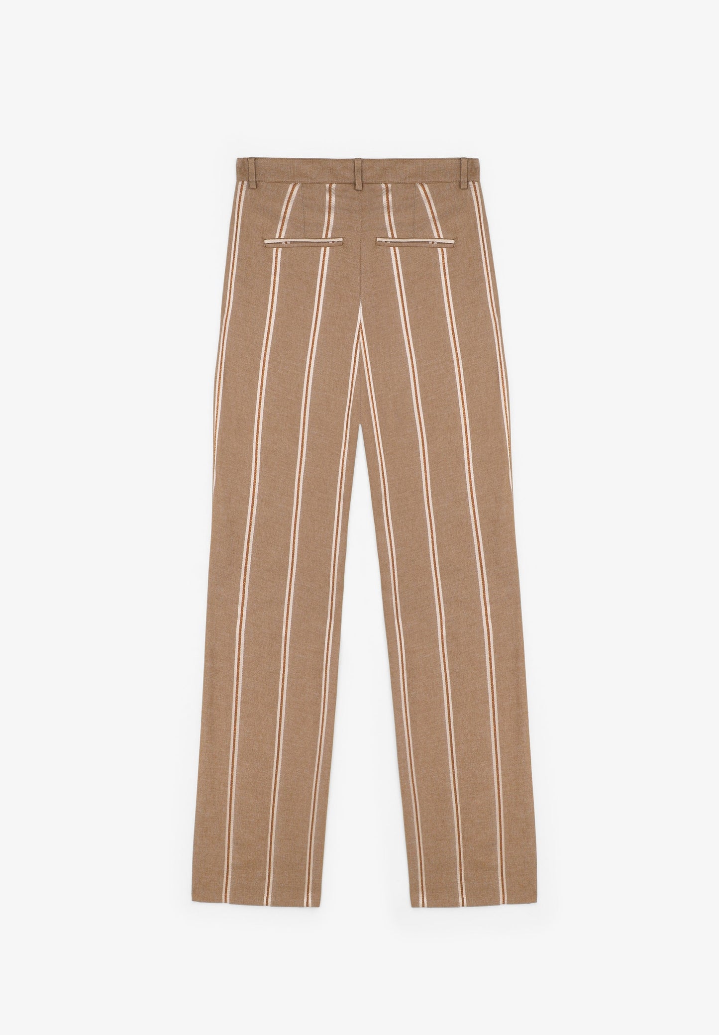 METALLIC STRIPED TROUSERS