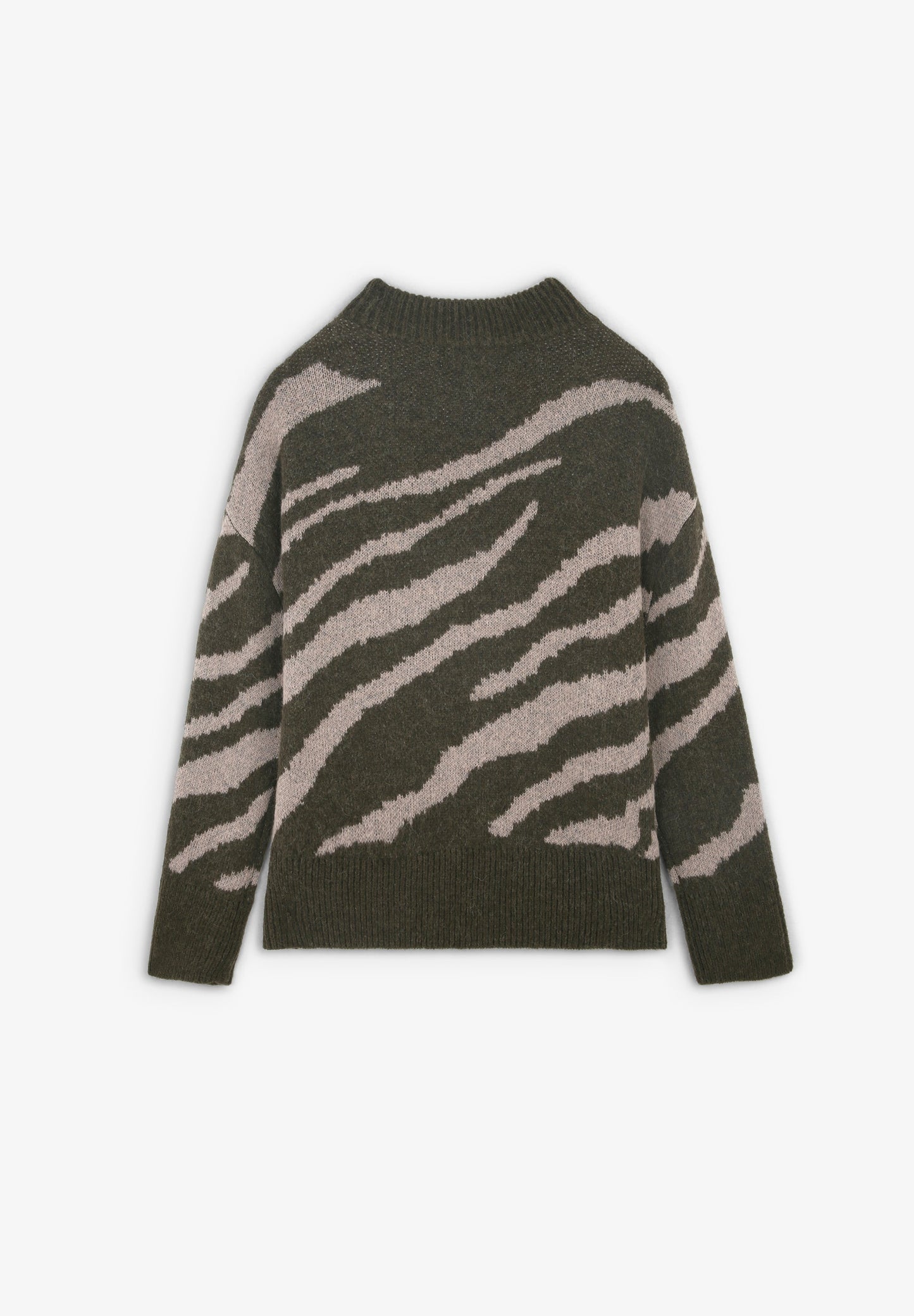 ZEBRA KNIT SWEATER