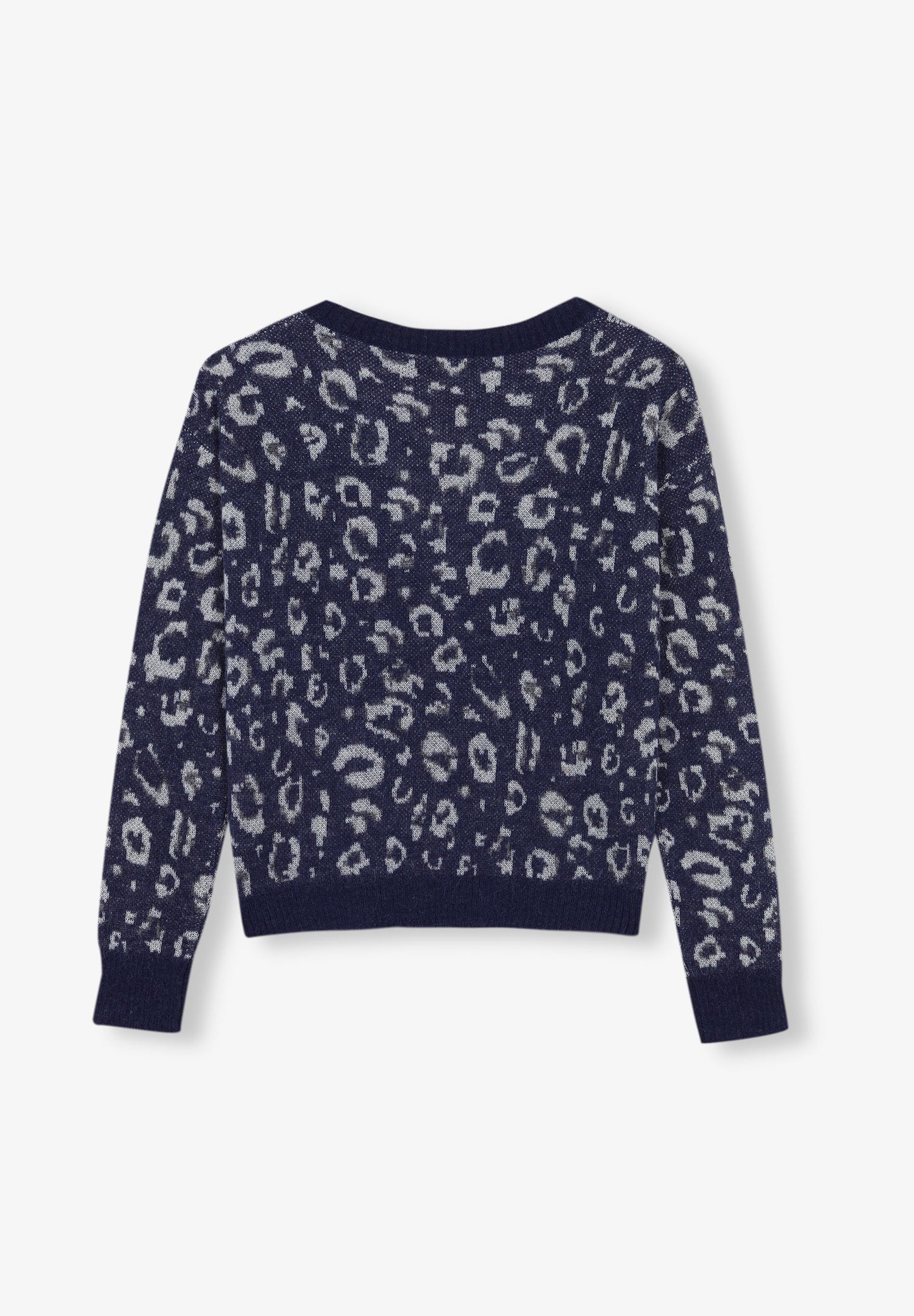 ANIMAL PRINT CARDIGAN