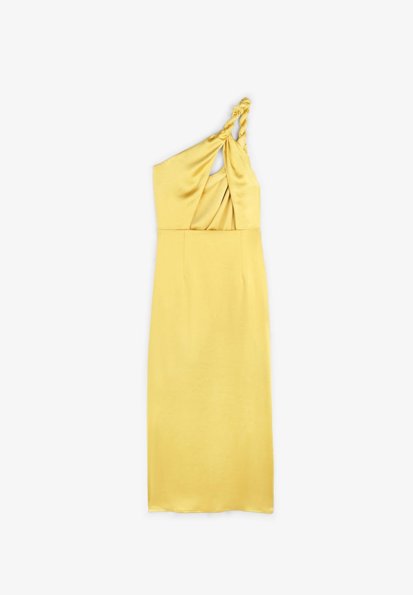 ASYMMETRIC BACK SLIT DRESS