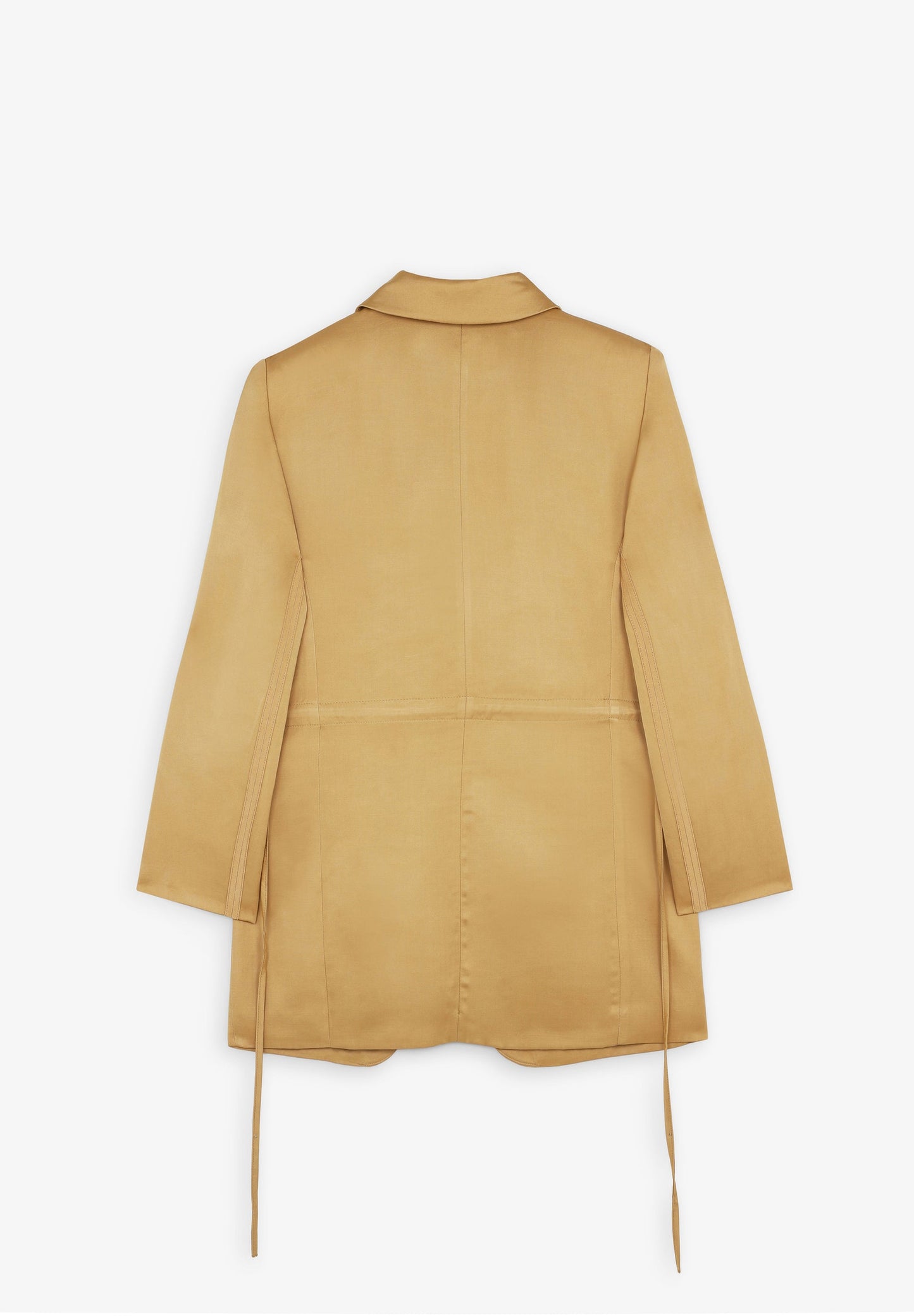 SATIN BLAZER WITH BOW