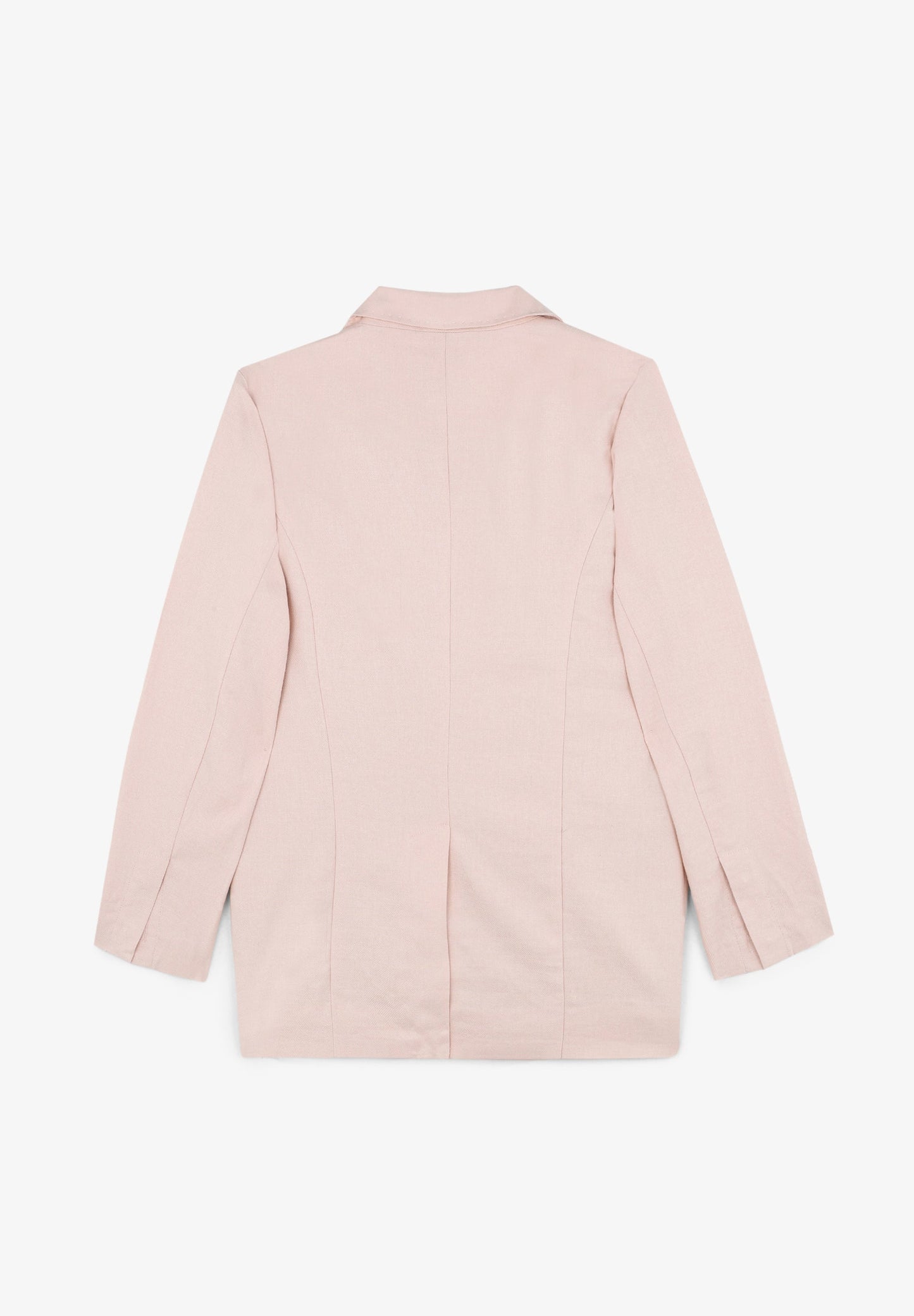 LINEN BLAZER WITH BRAIDED DETAILS