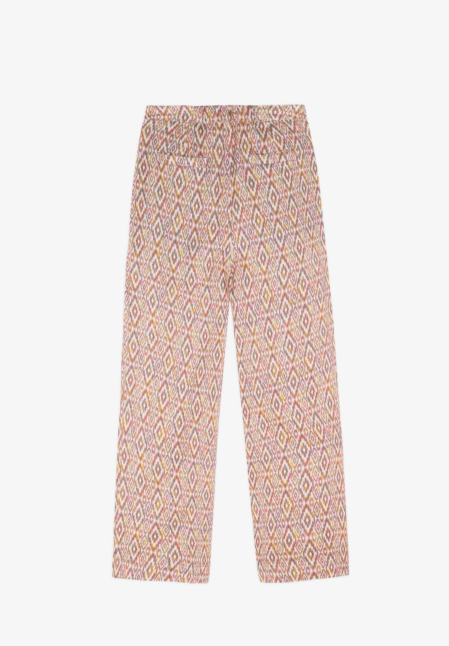 ETHNIC LINEN TROUSERS