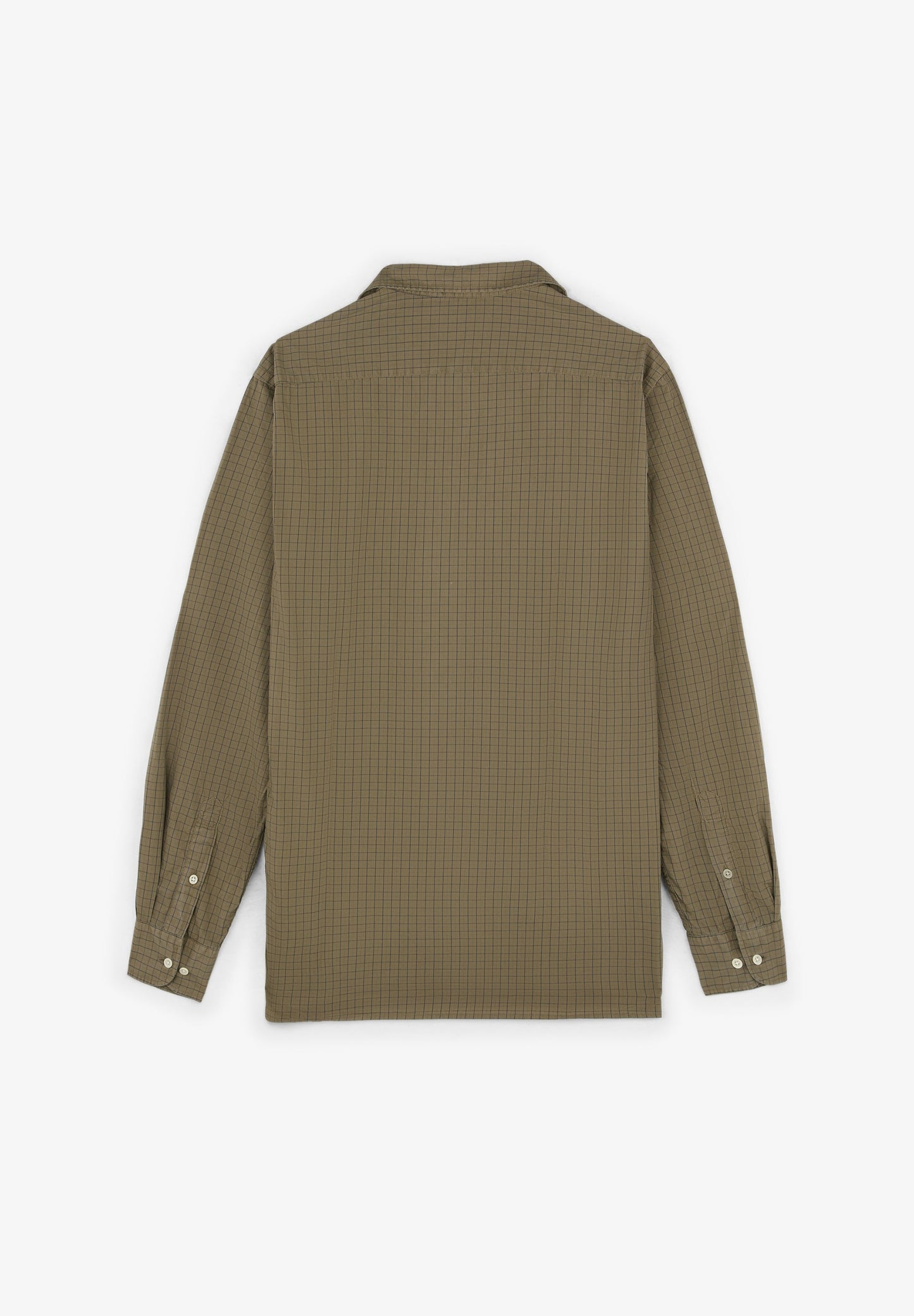 POPLIN CHECK SHIRT