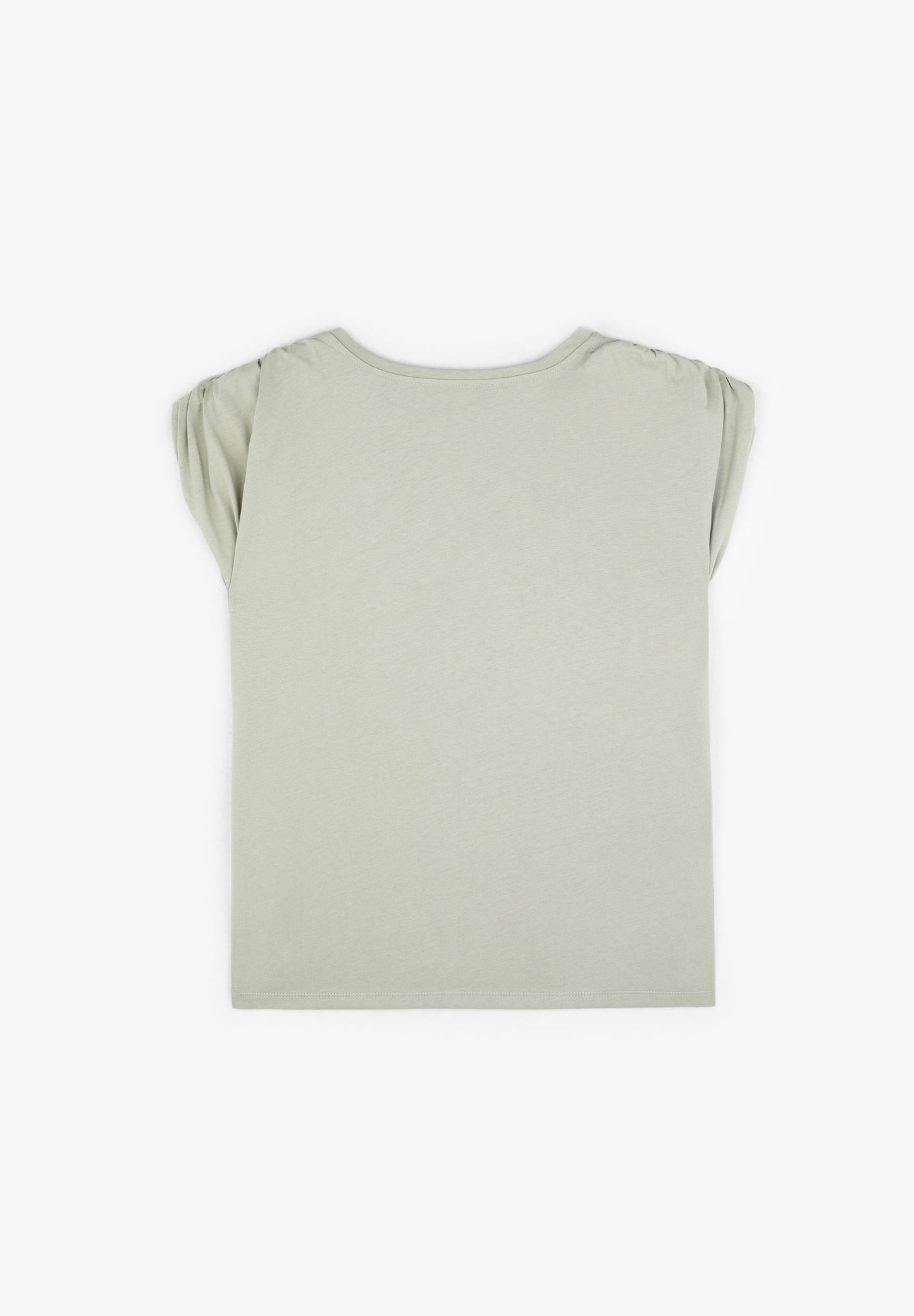 T-SHIRT WITH SHOULDER DETAIL