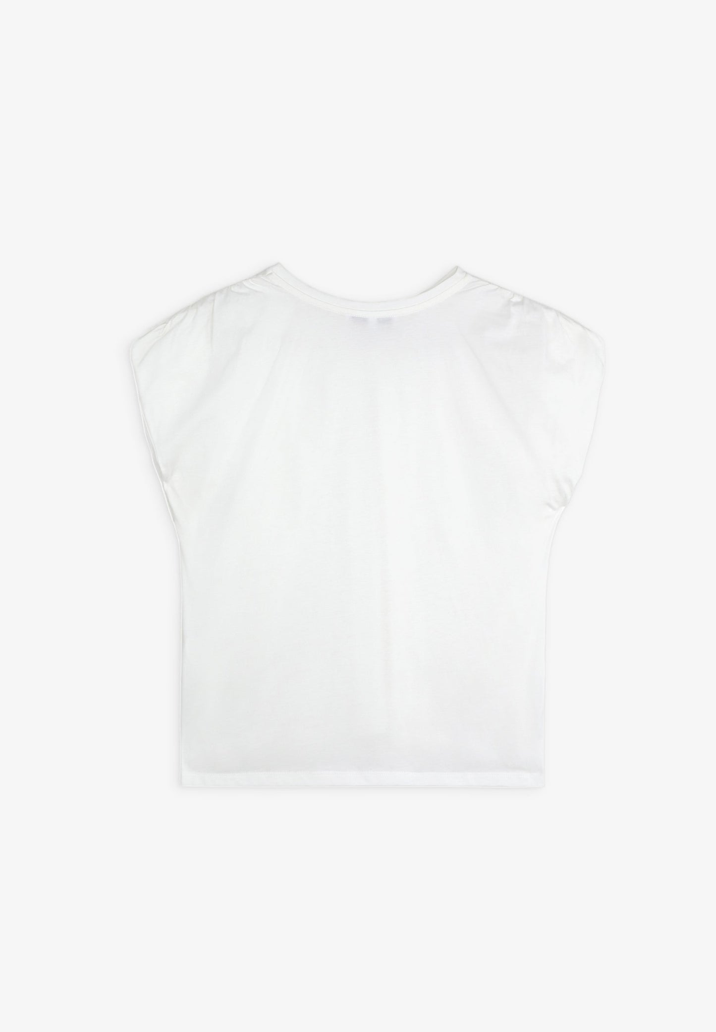 T-SHIRT WITH SHOULDER DETAIL