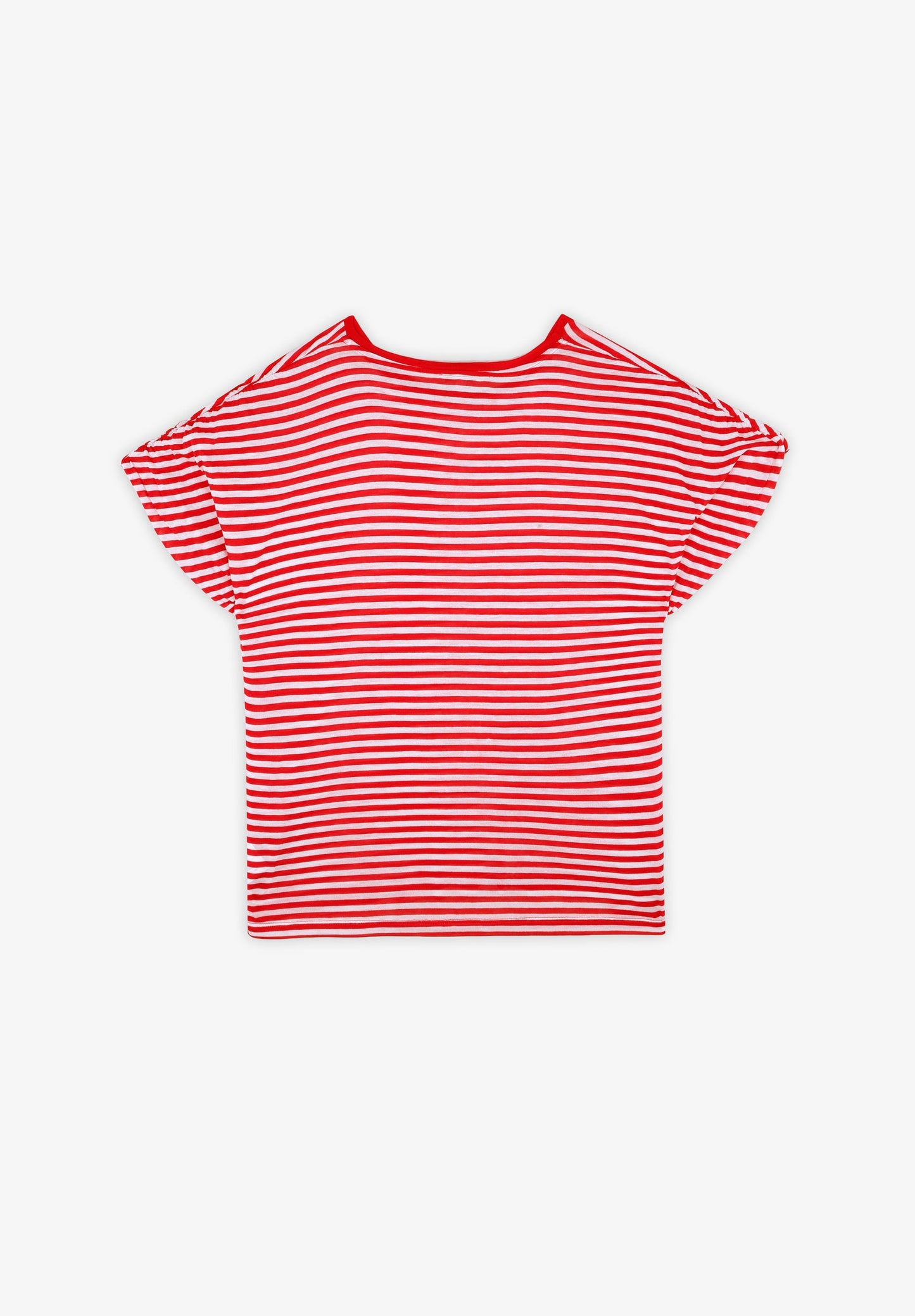 RUCHED T-SHIRT
