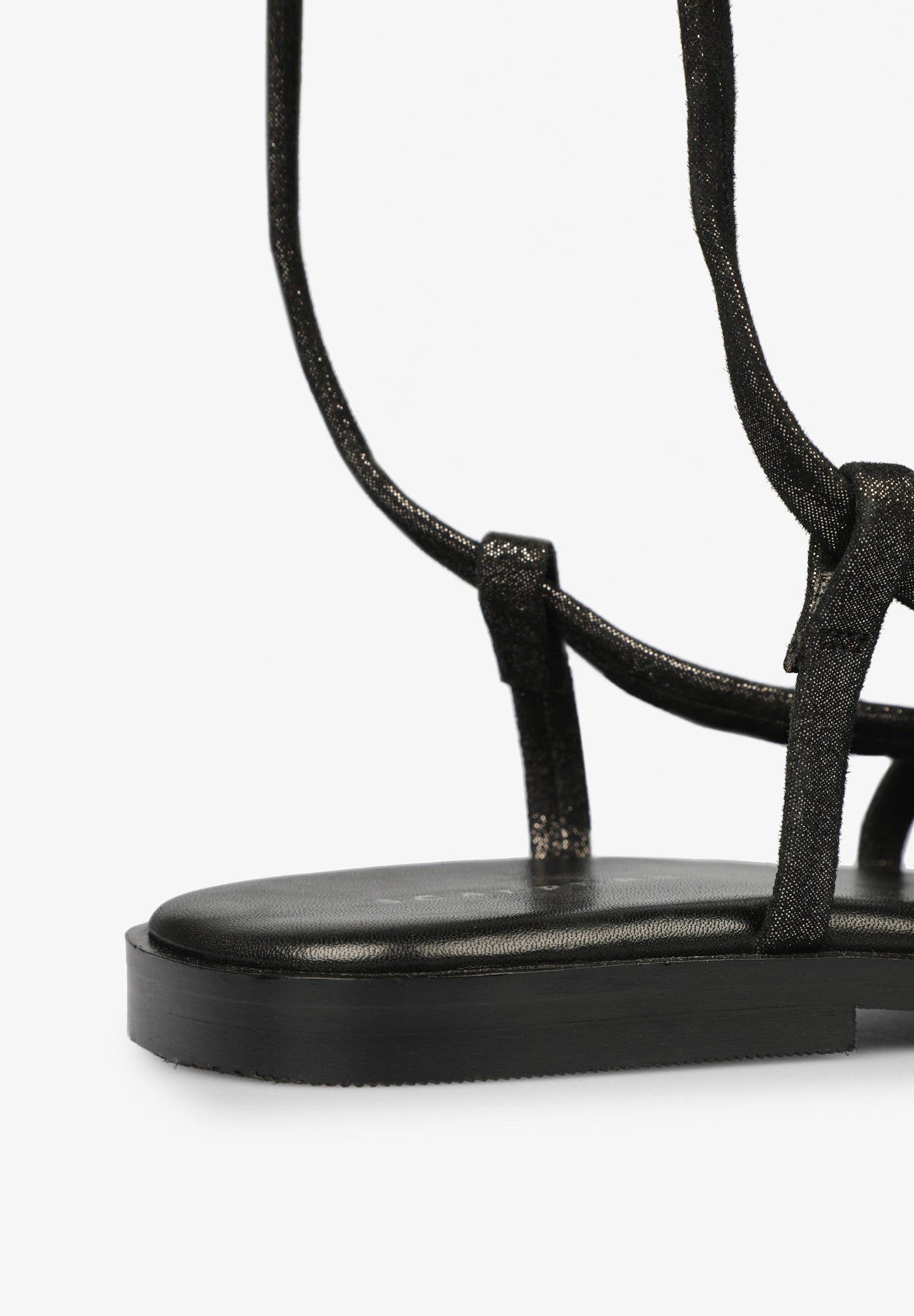 STRAPPY GLITTER SANDALS