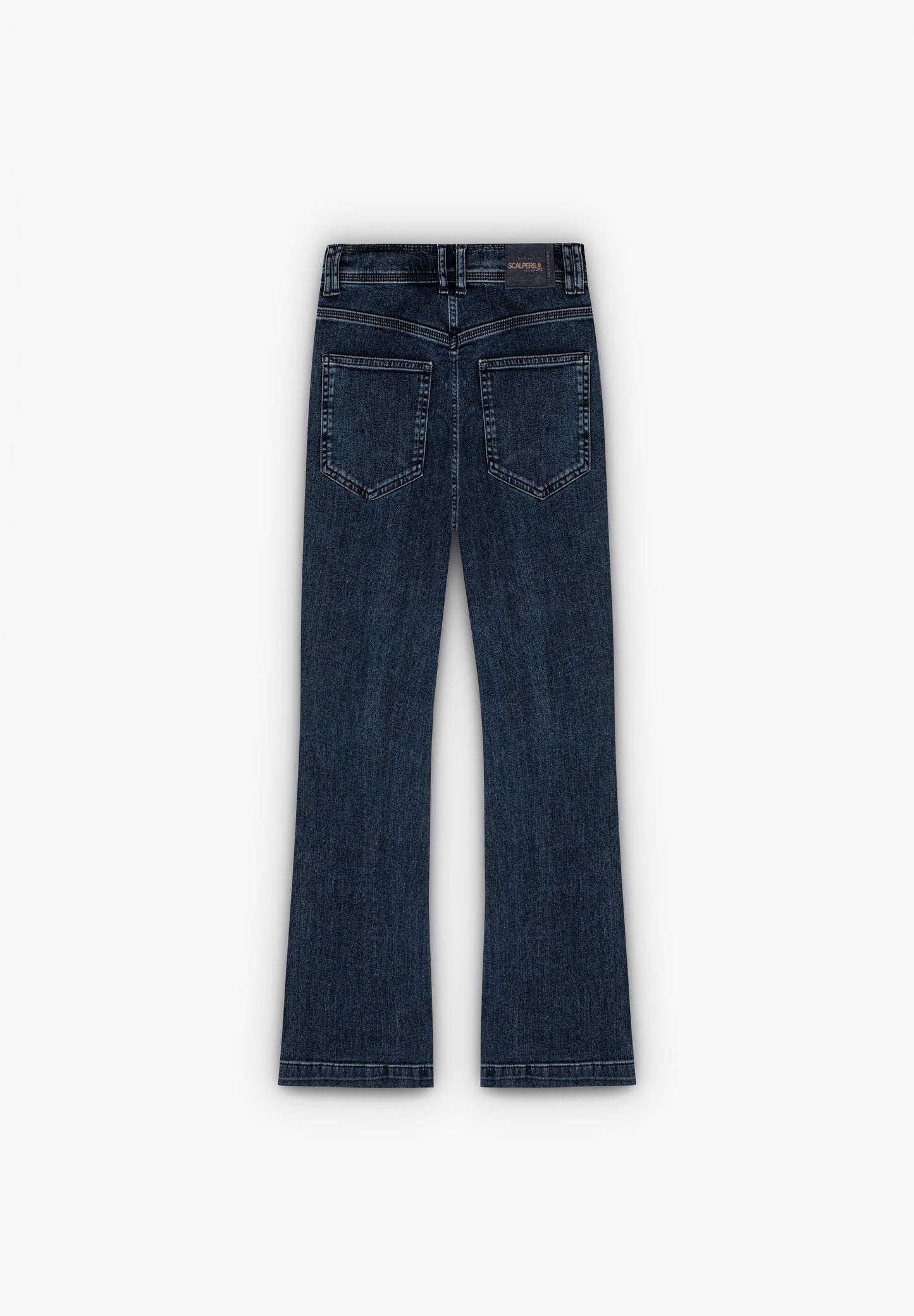 ANKLE FLARED SEAM JEANS