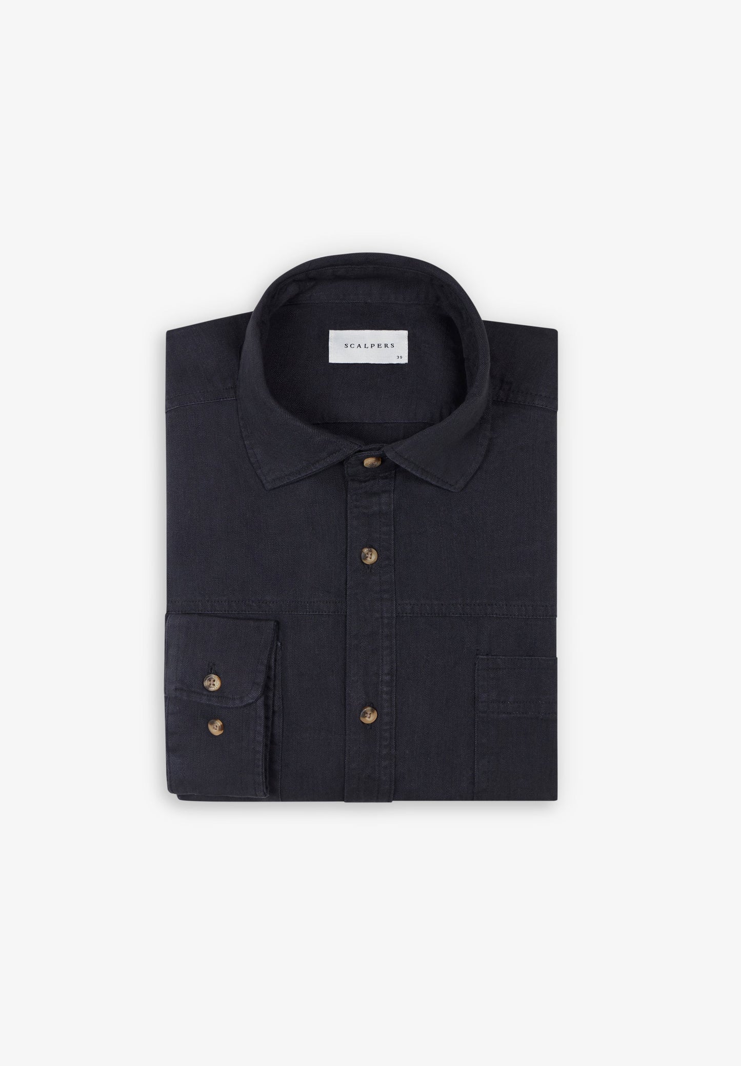 DENIM SHIRT WITH POCKETS