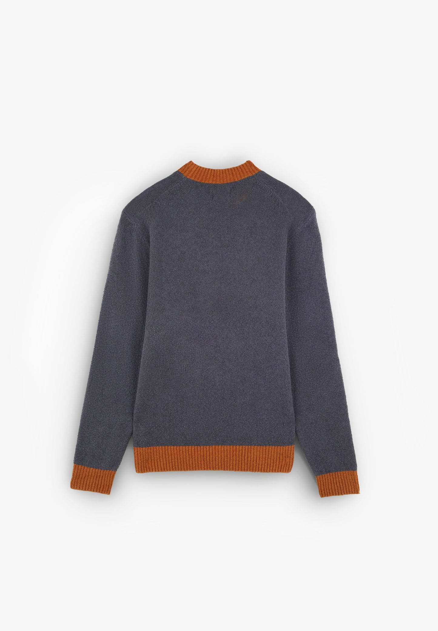 KNIT SWEATER WITH CONTRAST DETAIL
