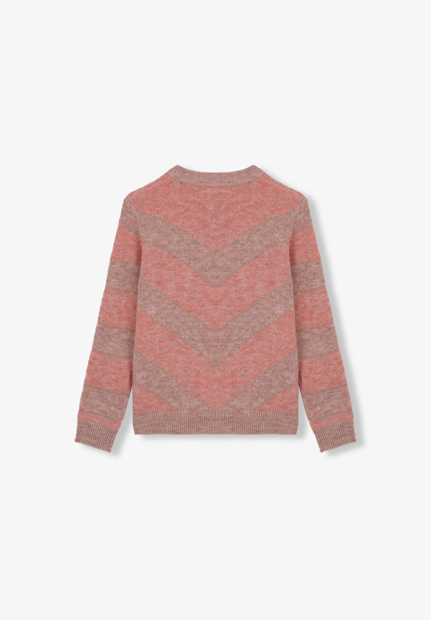 LUREX ZIG ZAG KNITTED SWEATER