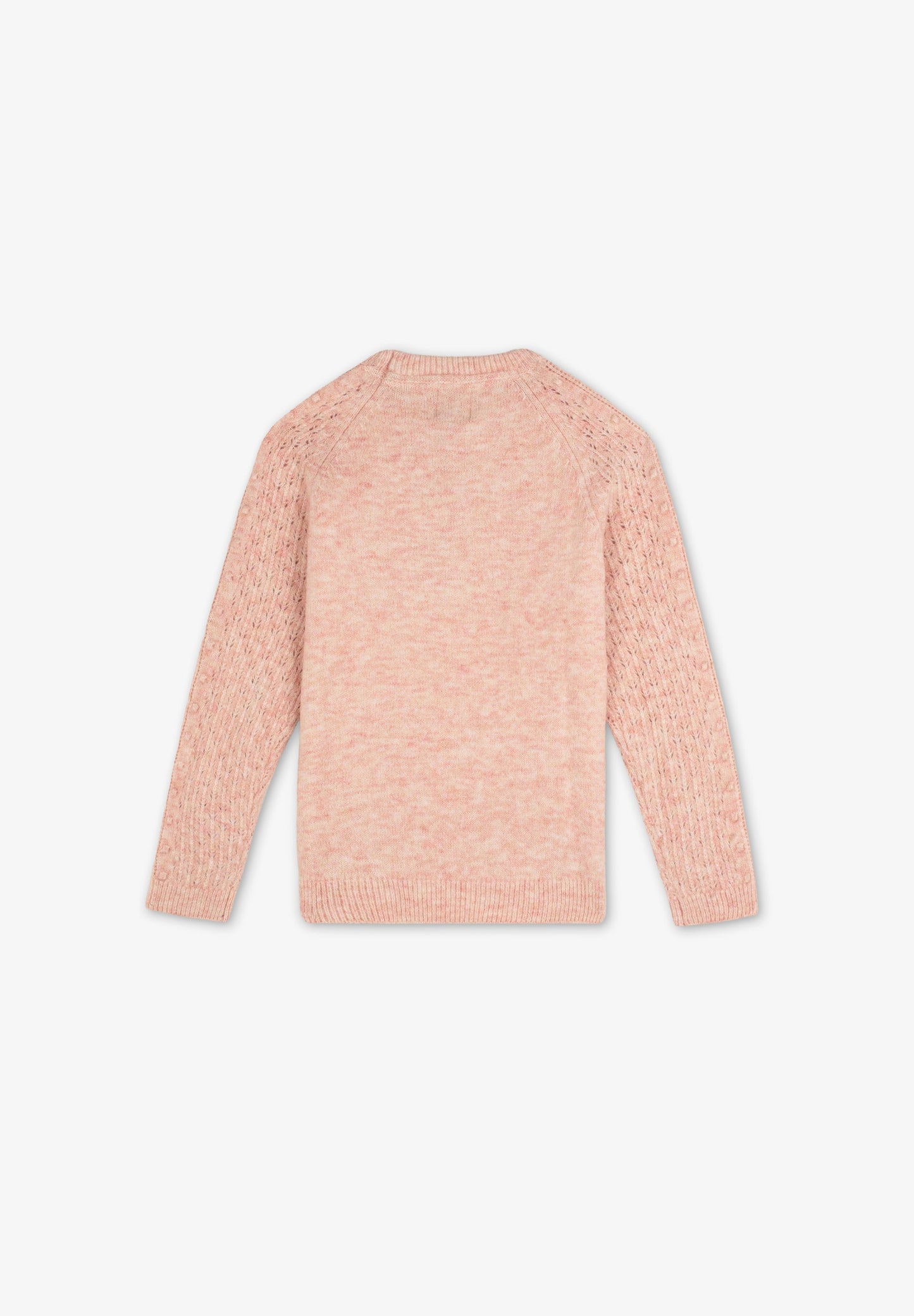 CONTRAST KNIT SWEATER