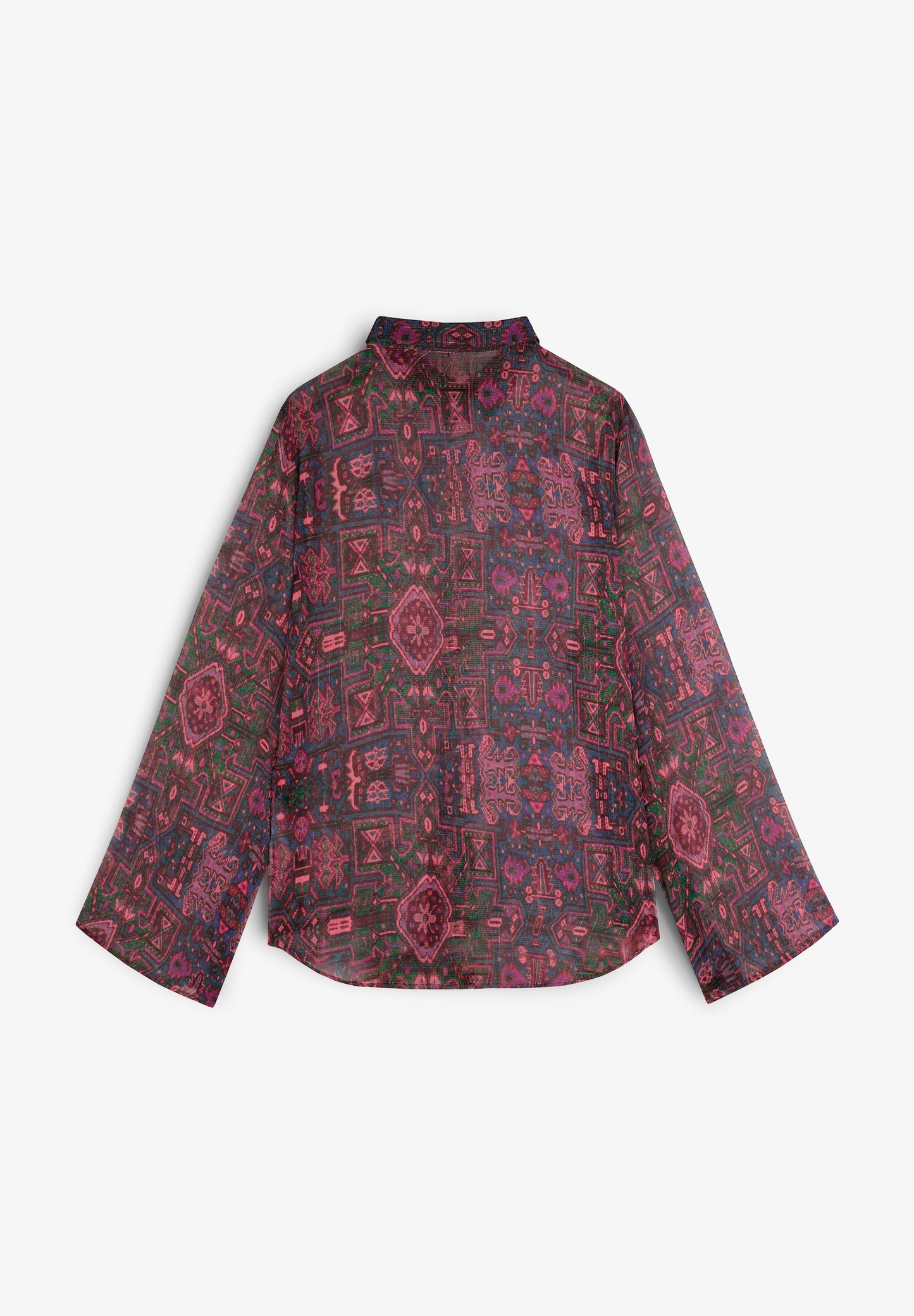 ETHNIC LUREX SHIRT