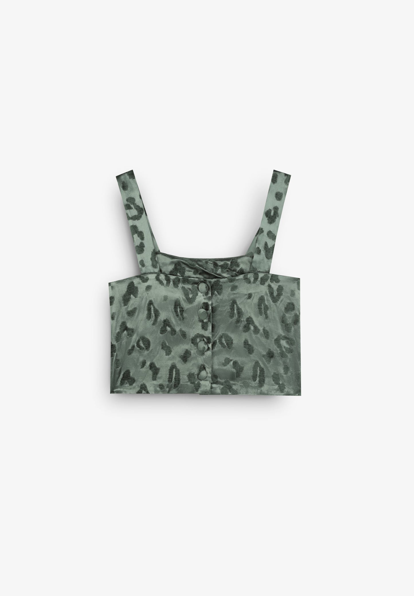 ANIMAL PRINT VELVET TOP