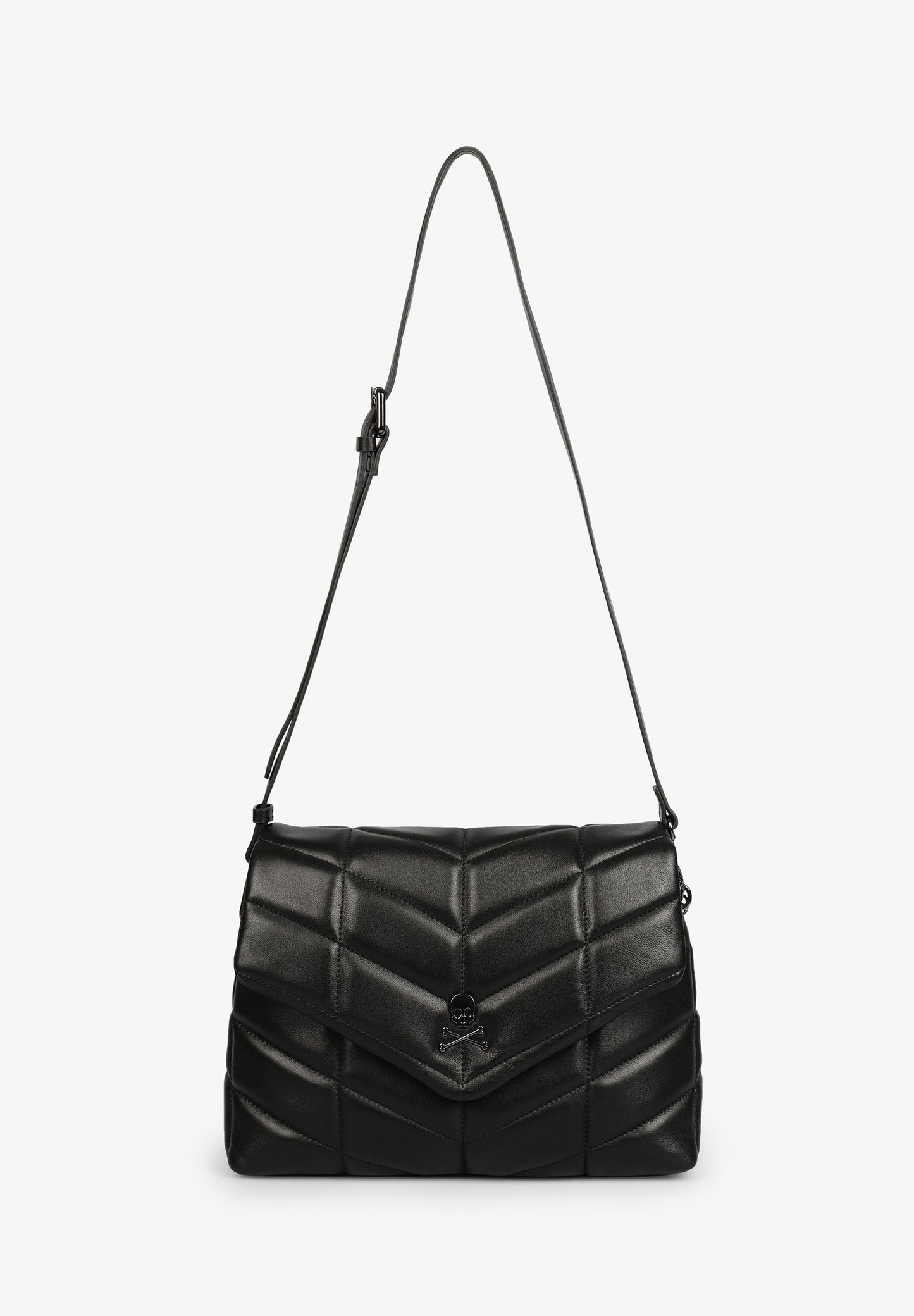 QUILTED LEATHER CROSSBODY BAG