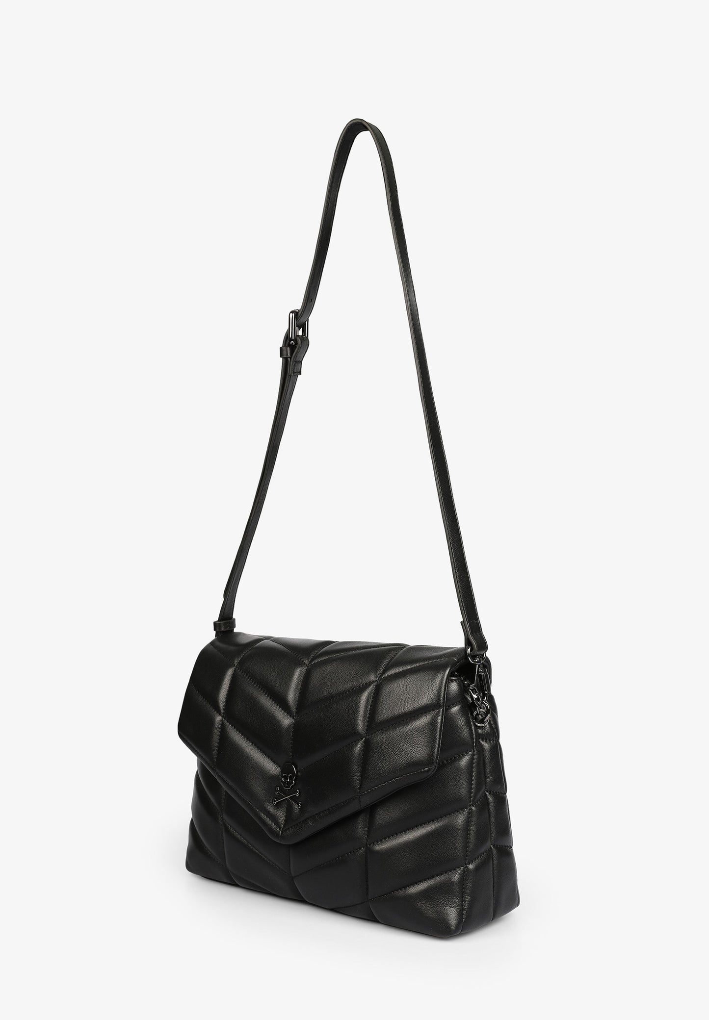 QUILTED LEATHER CROSSBODY BAG