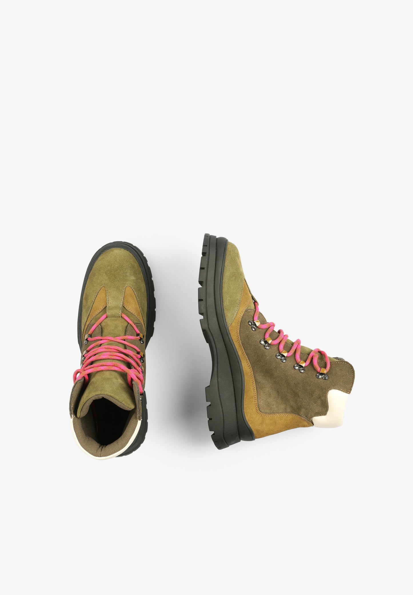 LEATHER HIKING BOOTS