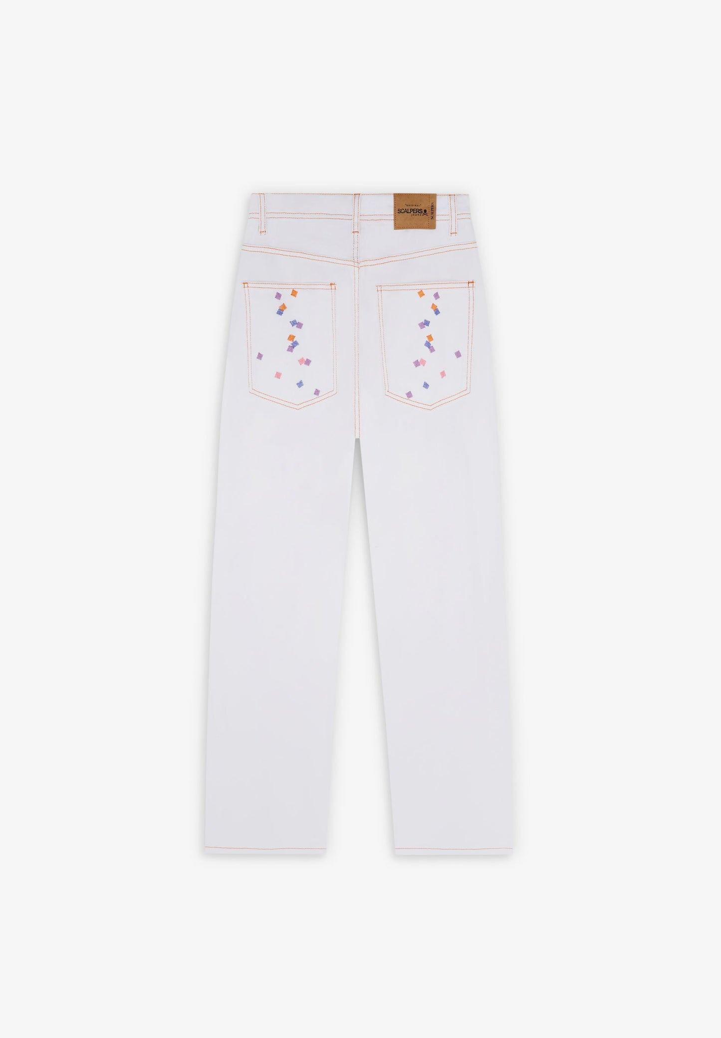CULOTTE JEANS WITH EMBROIDERED DETAILS