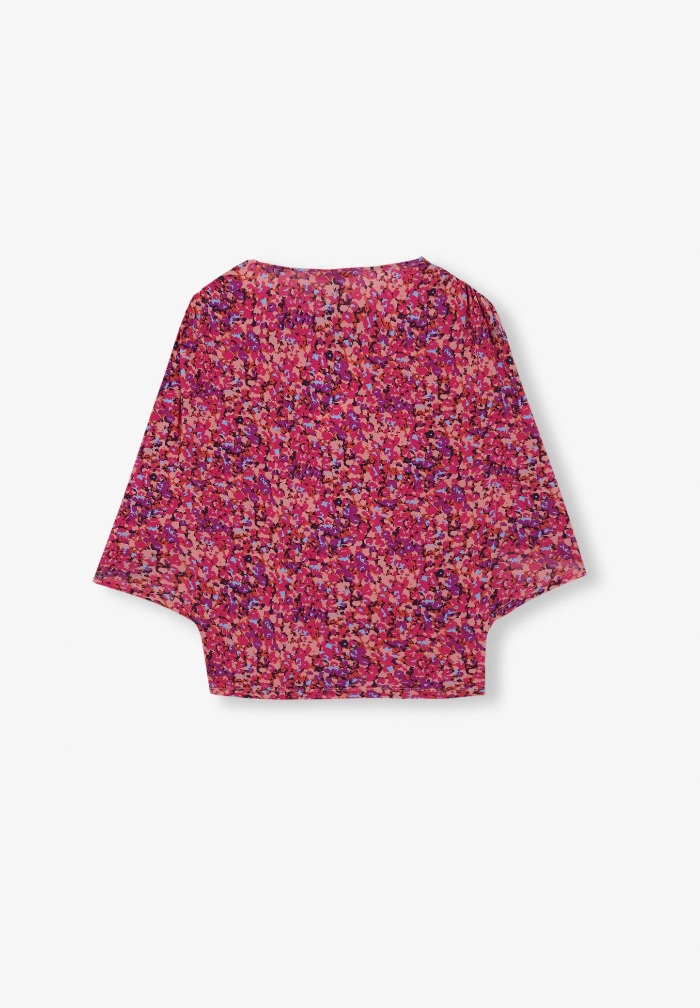 TOP WITH DRAWSTRING DETAIL ON THE SHOULDER