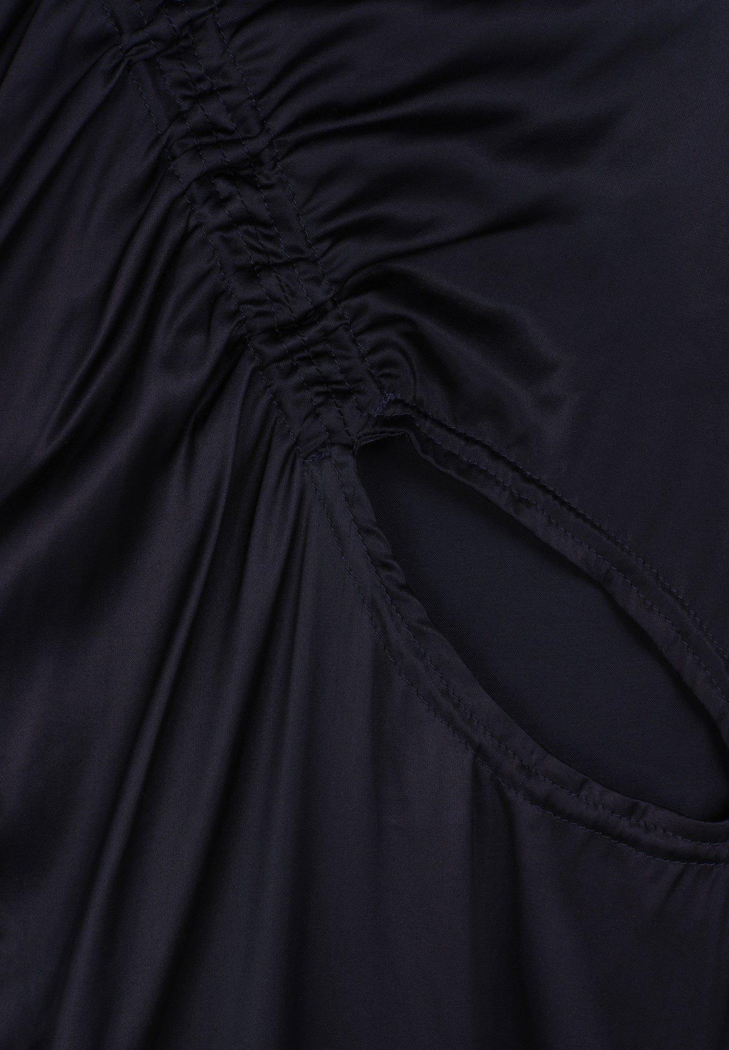 SATIN MIDI DRESS WITH SLITS