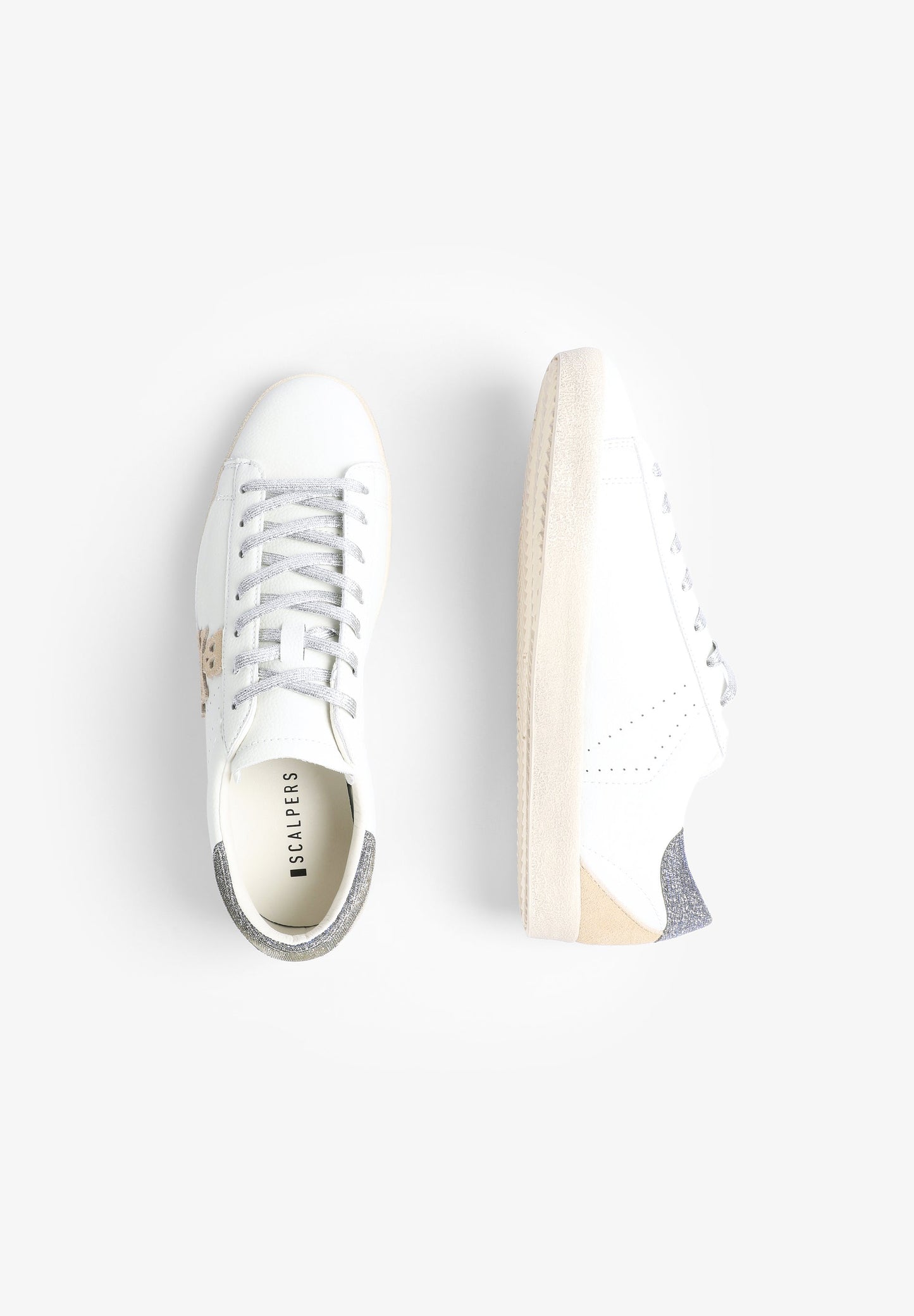 LOW TOP GLITTER SNEAKERS