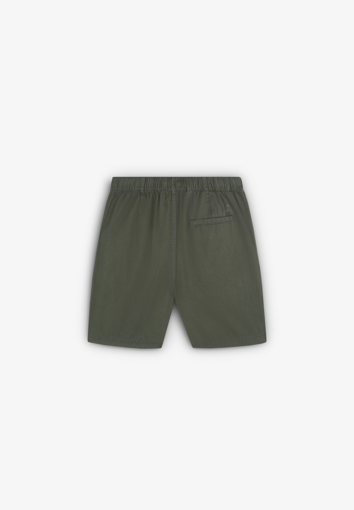 COTTON BERMUDA SHORTS WITH ELASTIC WAIST