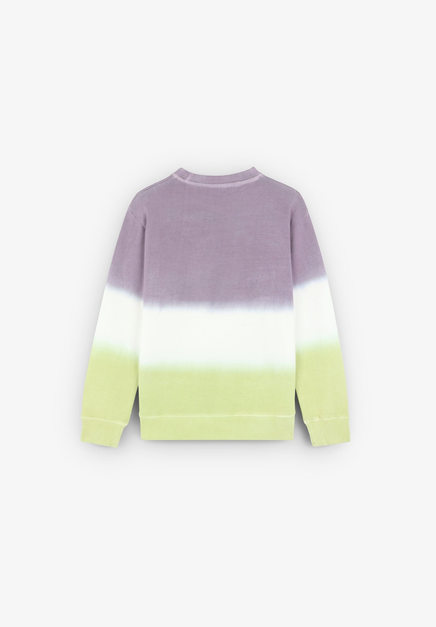 TIE-DYE SWEATSHIRT WITH FRONT GLITTER SKULL