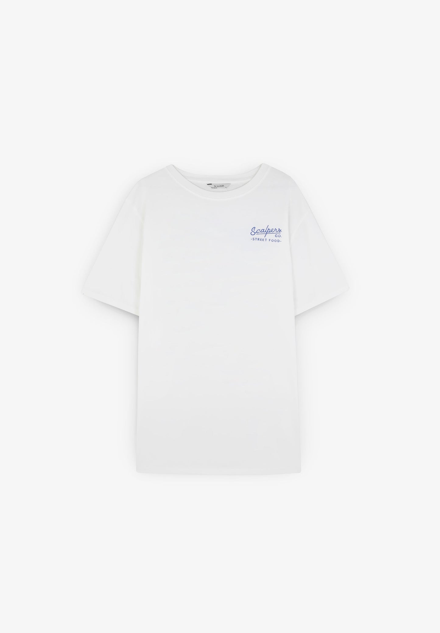 CONTRAST PRINT T-SHIRT