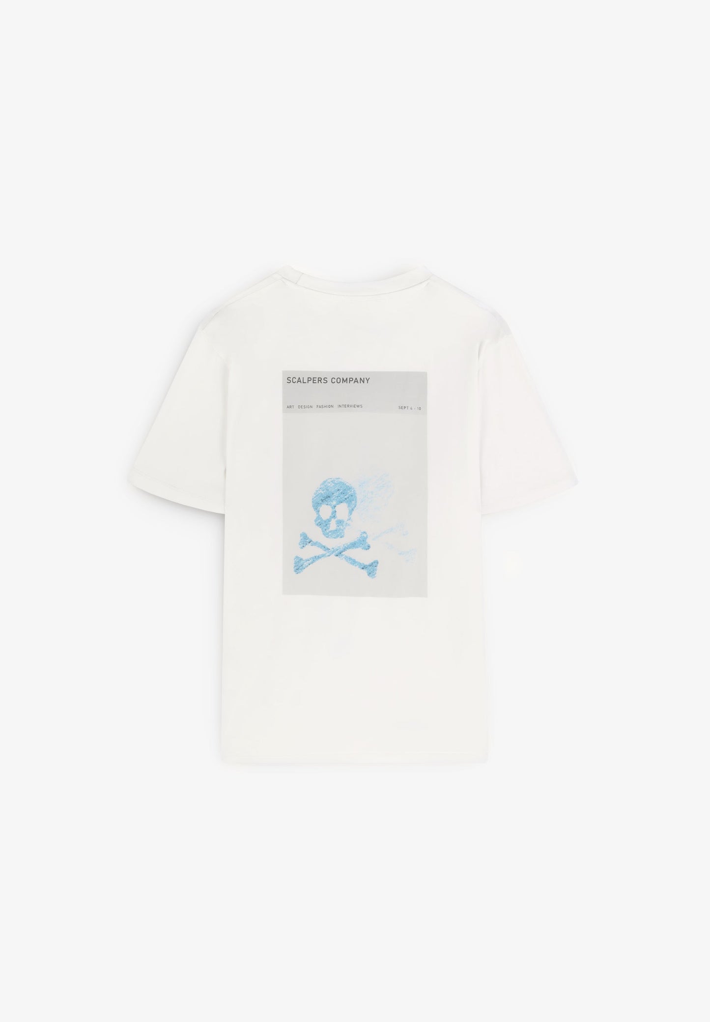 T-SHIRT WITH SKULL ON BACK