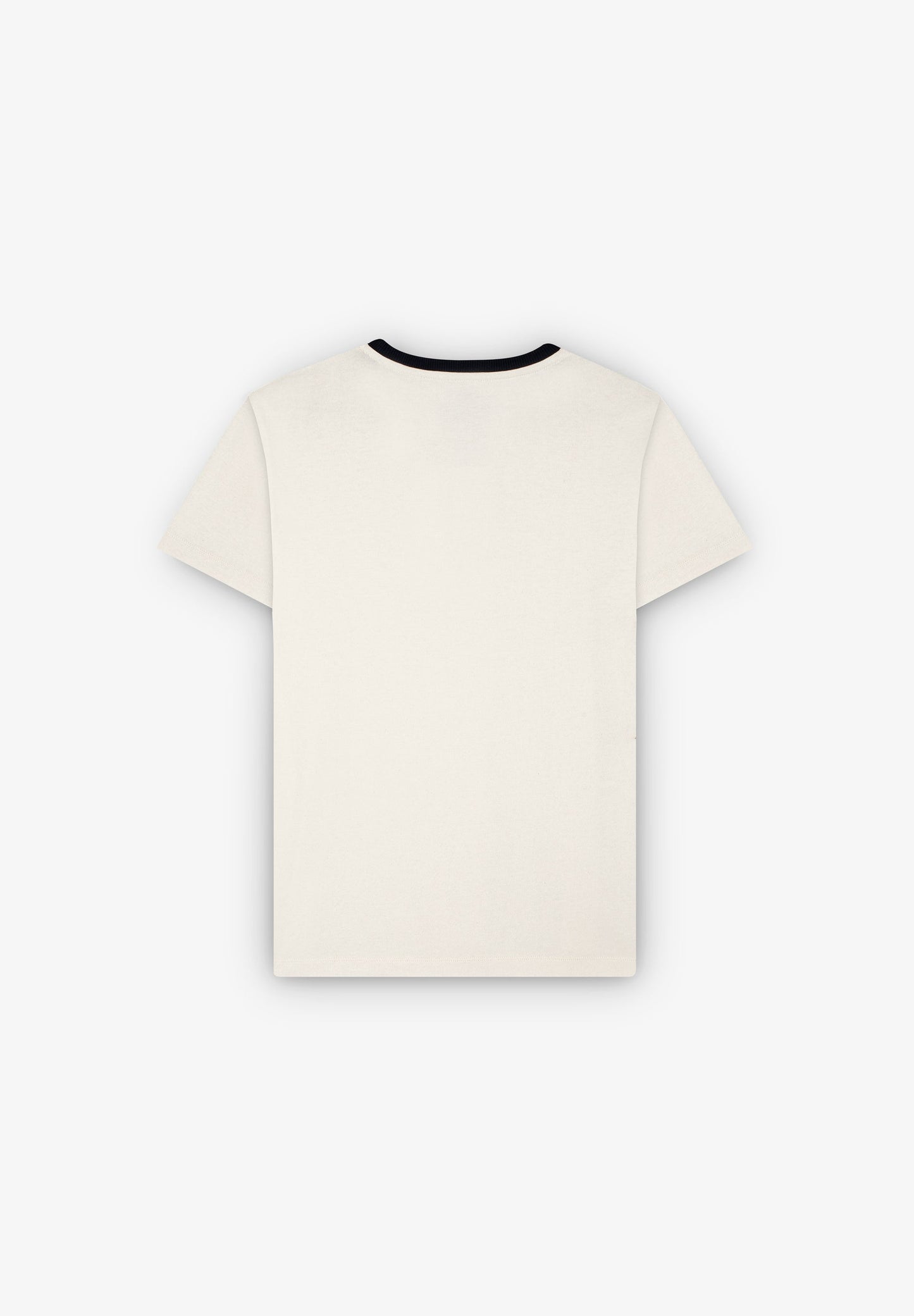 T-SHIRT WITH CONTRAST COLLAR DETAIL