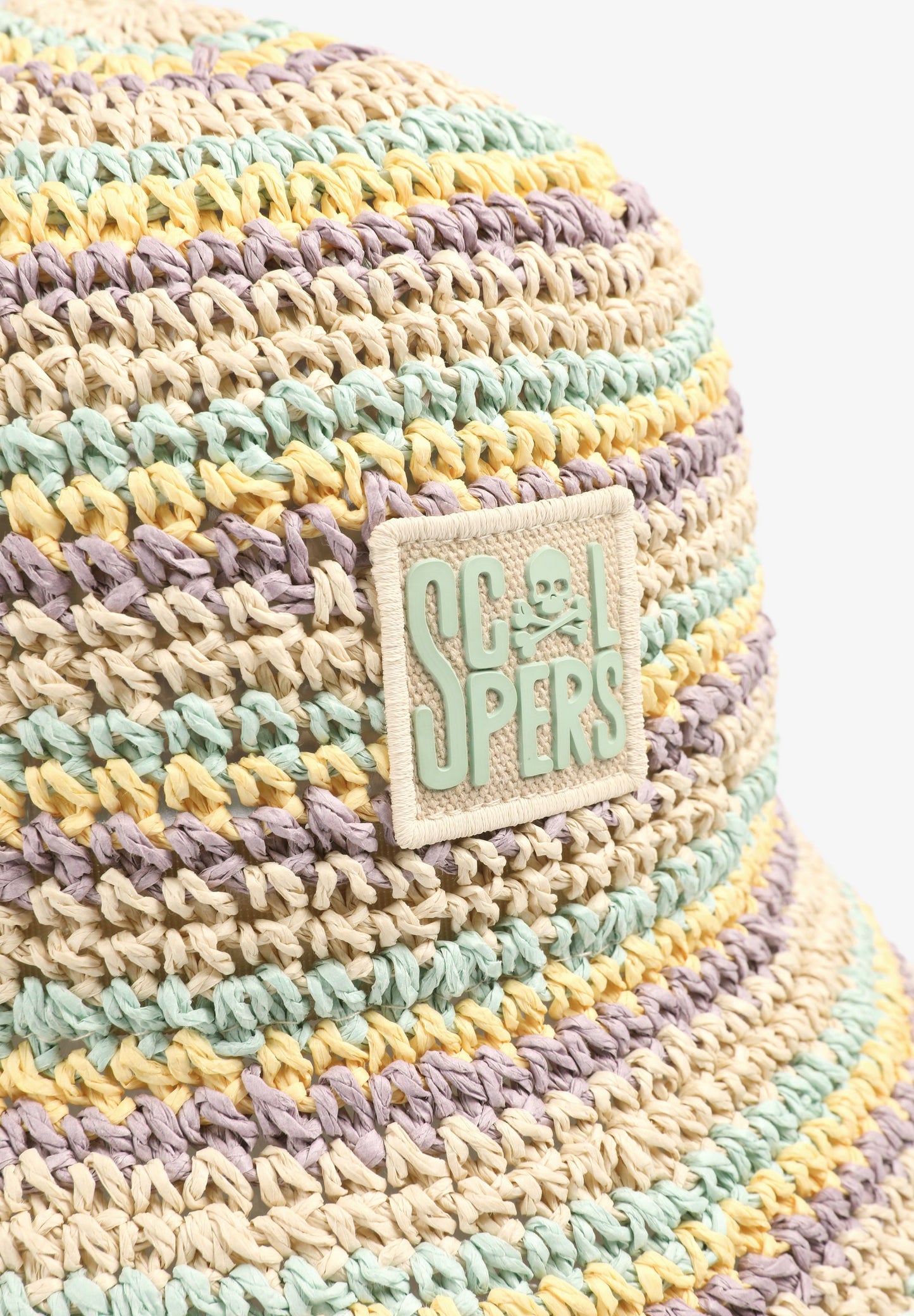 CROCHET BUCKET HAT WITH STRIPES