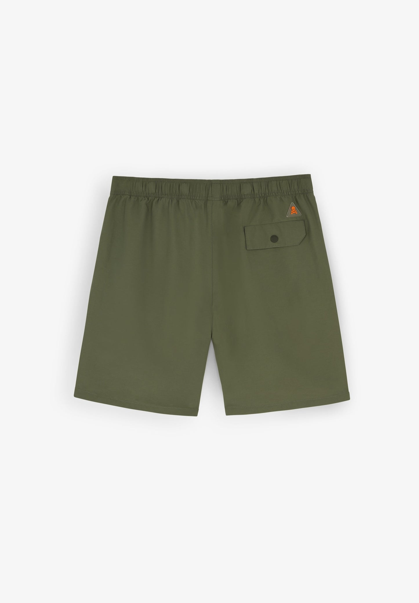 SWIMMING TRUNKS WITH STRAP FASTENING