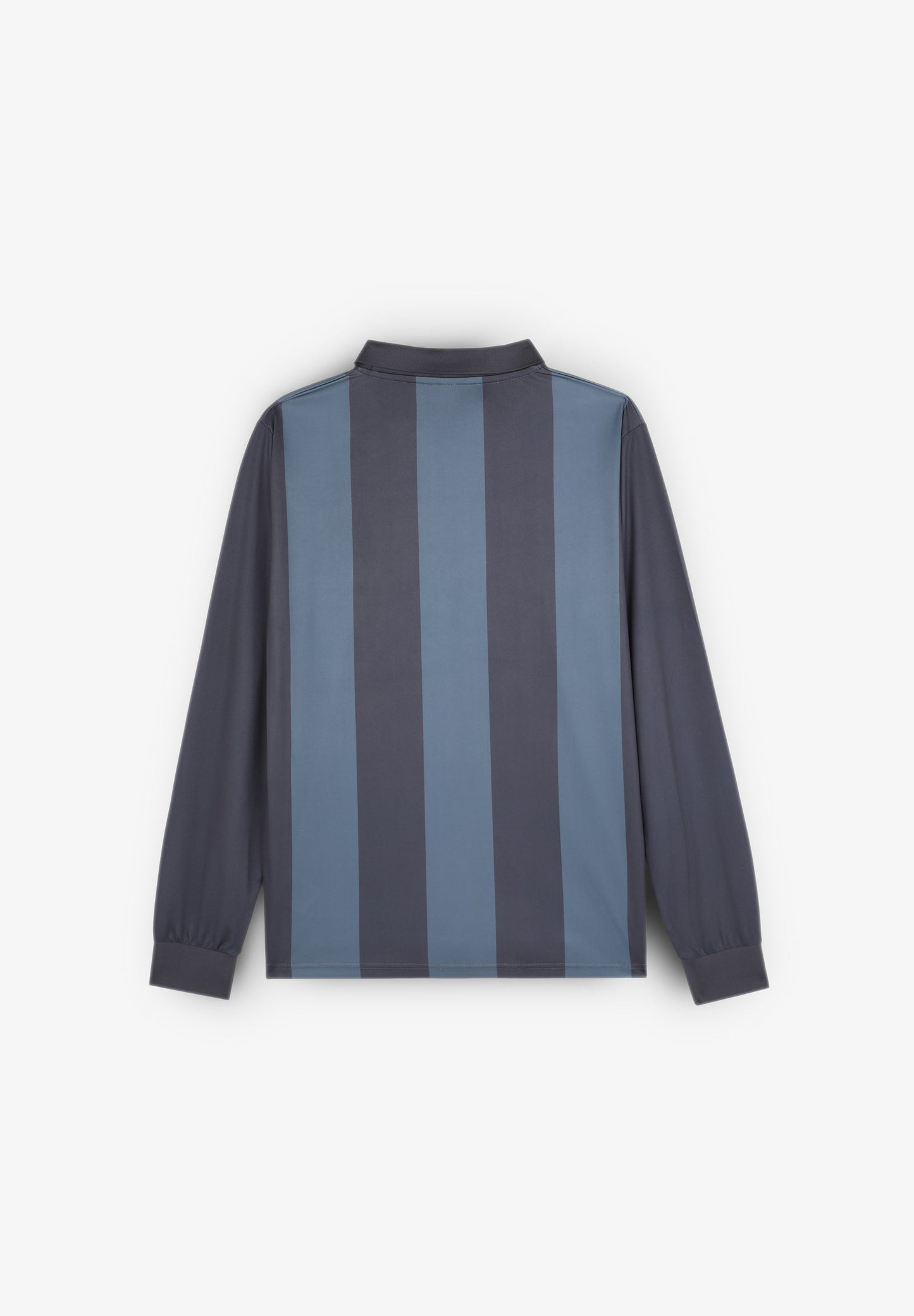 ADRENALINE STRIPED LONG SLEEVE TECHNICAL POLO SHIRT