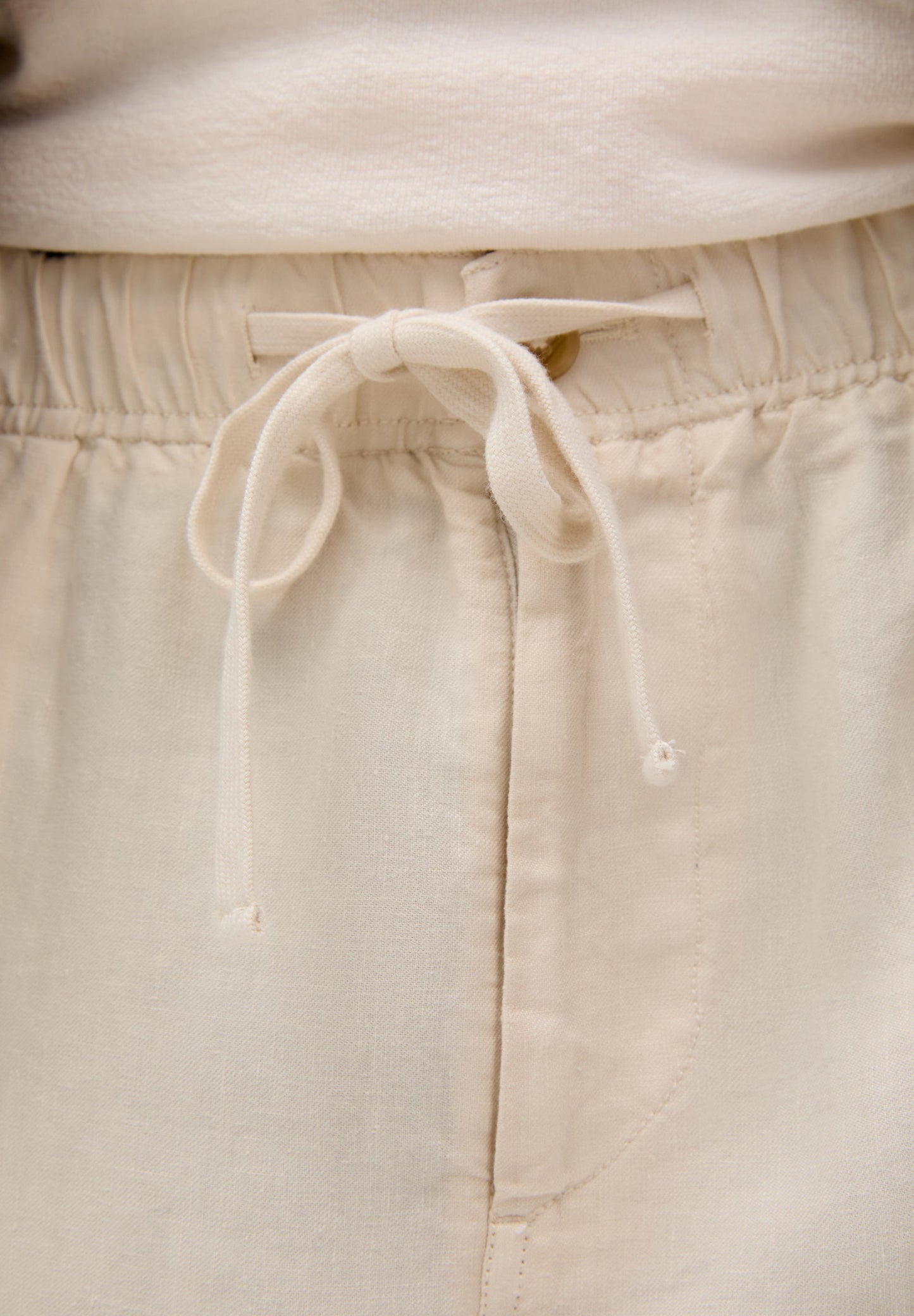 100% LINEN BERMUDA SHORTS