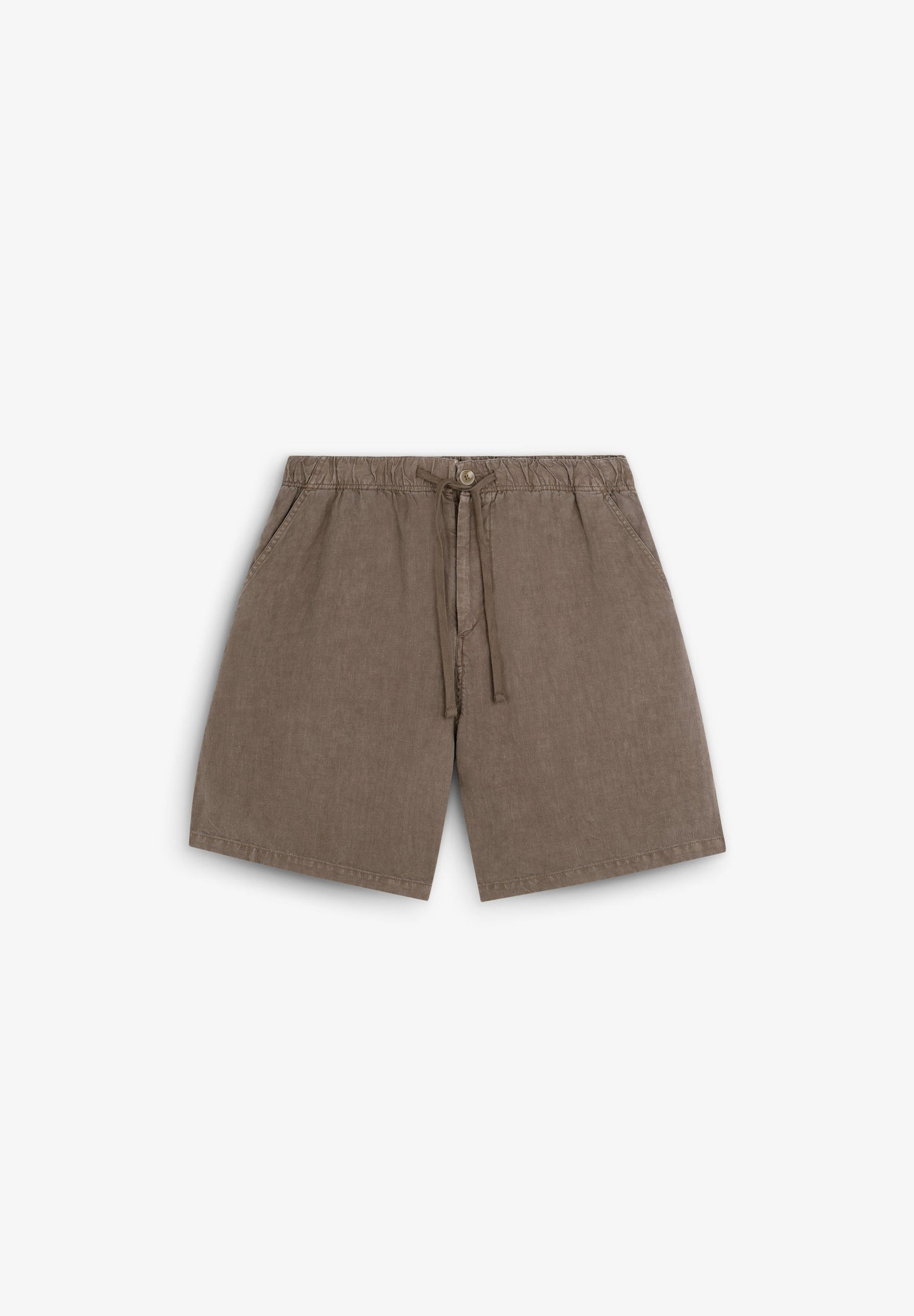 100% LINEN BERMUDA SHORTS