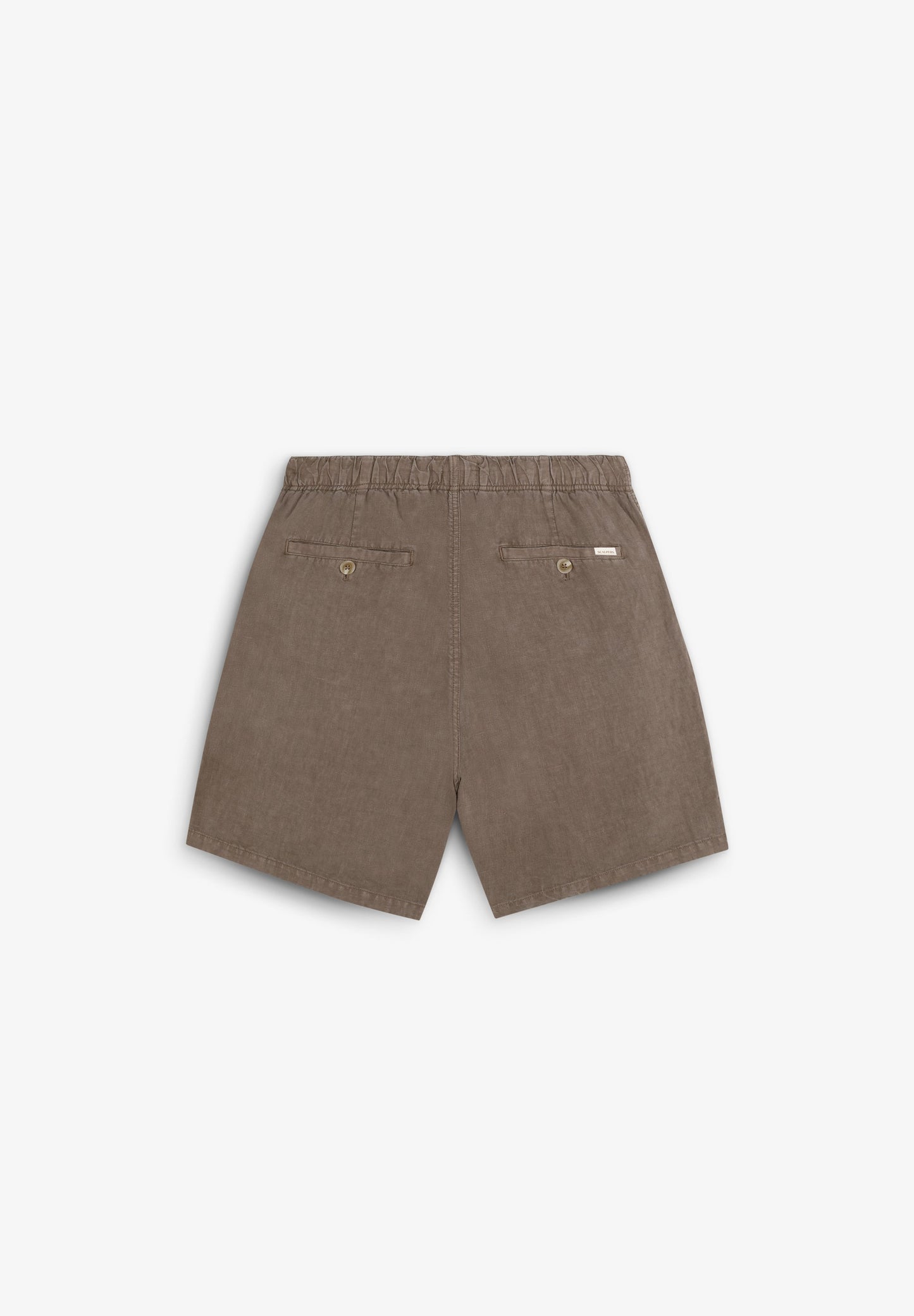 100% LINEN BERMUDA SHORTS