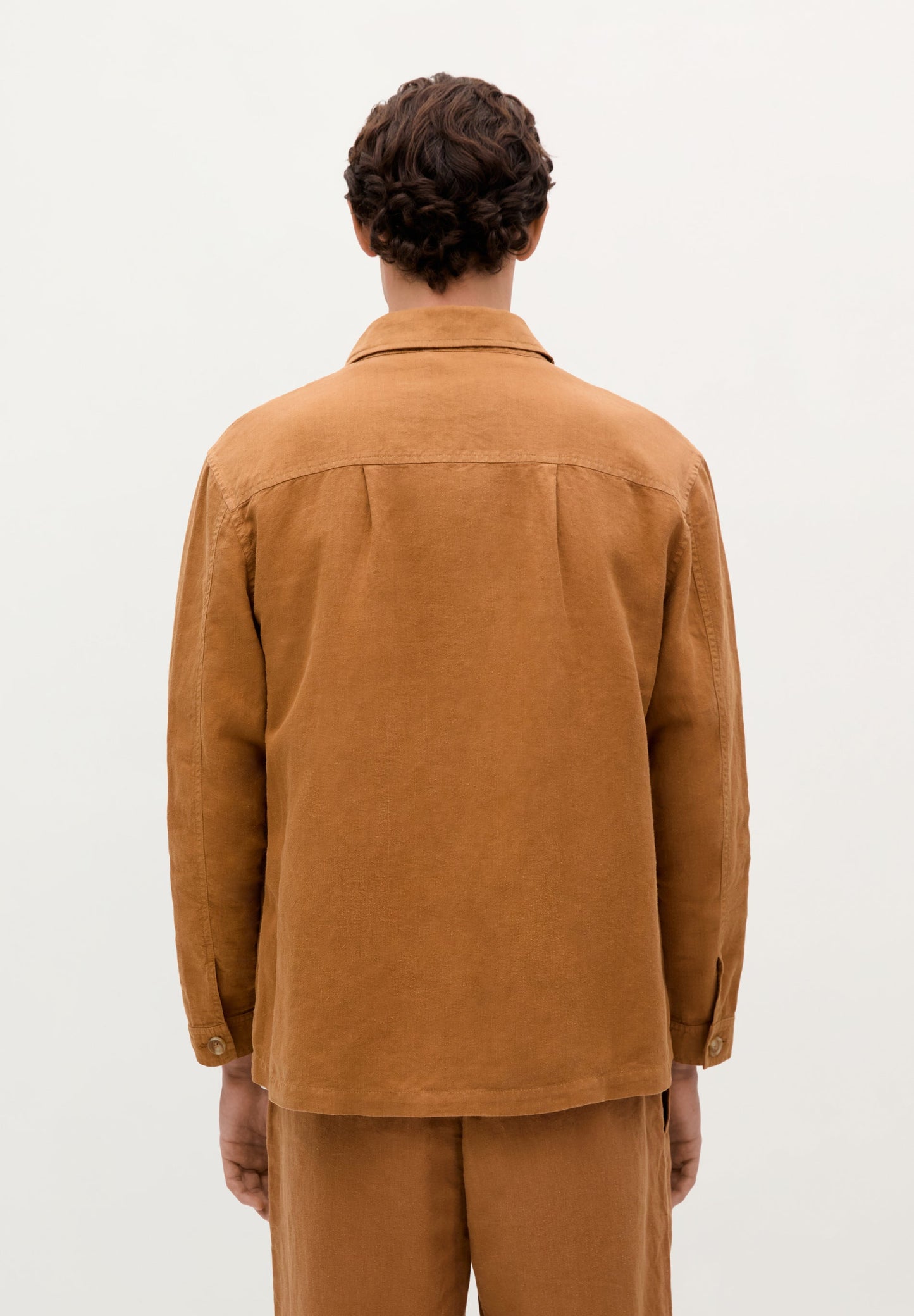 100% LINEN OVERSHIRT