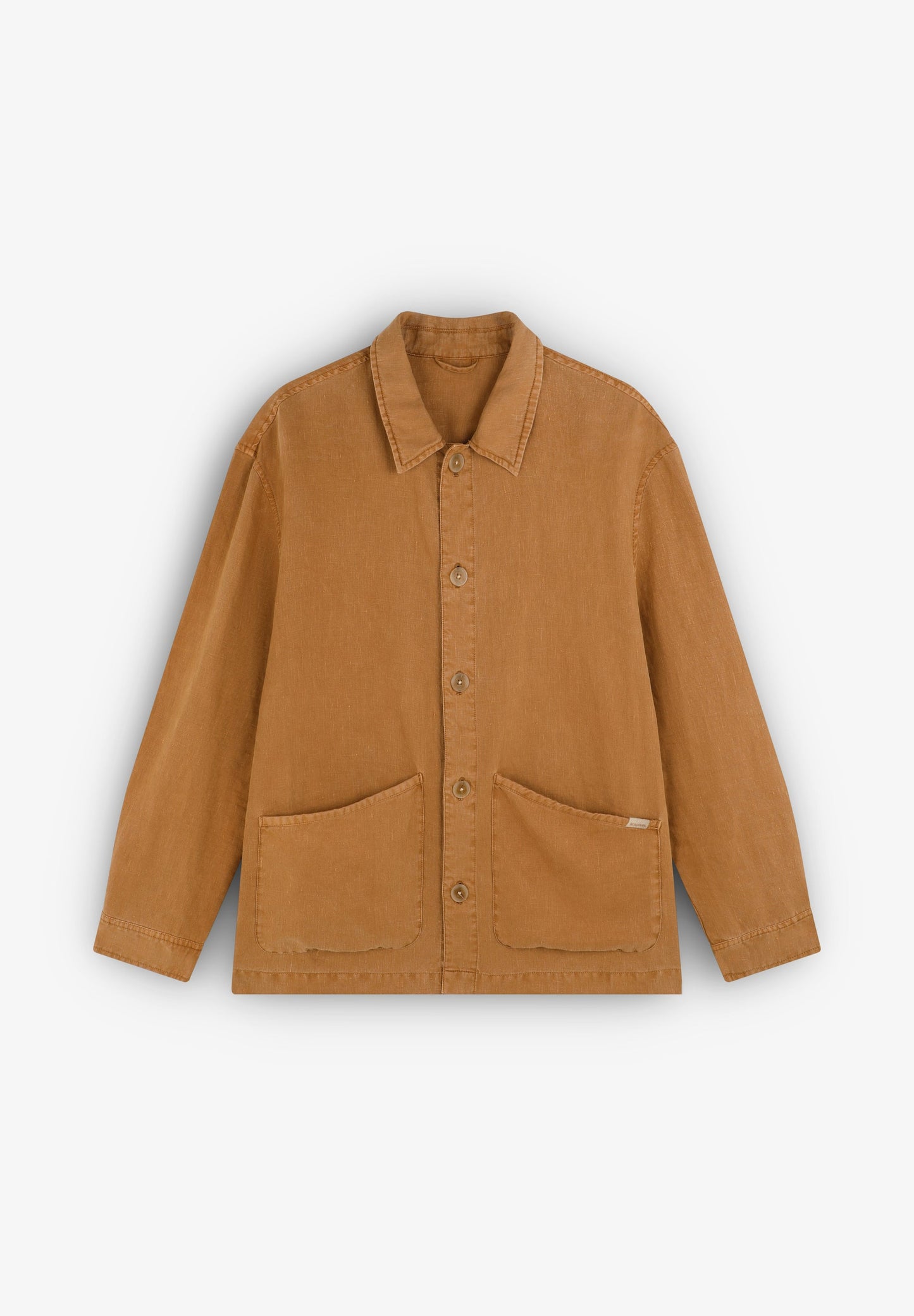 100% LINEN OVERSHIRT