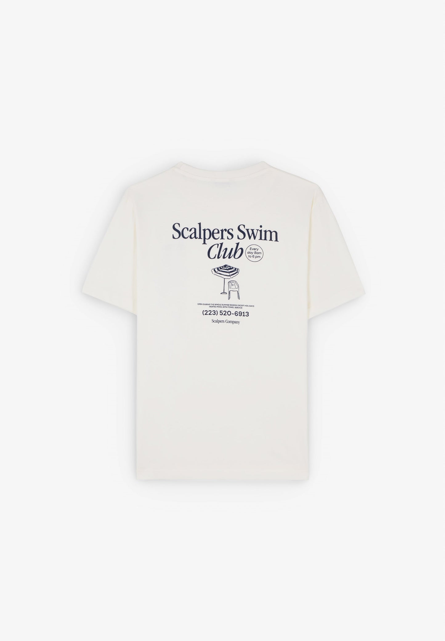 T-SHIRT WITH CLUB PRINT ON THE BACK