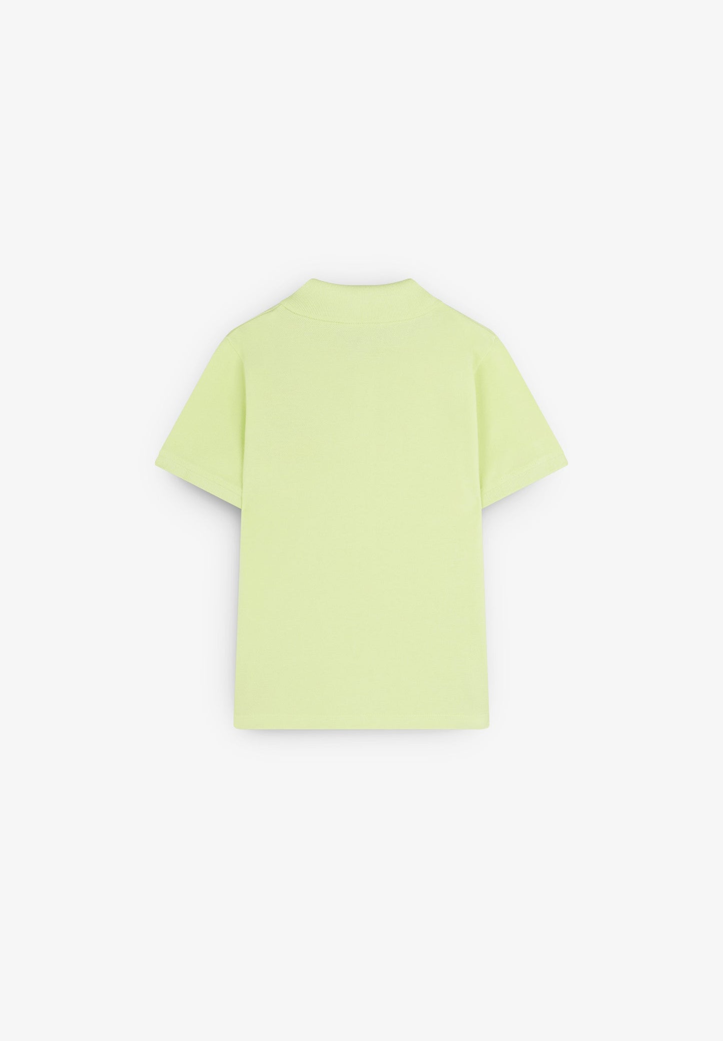 BASIC POLO SHIRT WITH SKULL DETAIL