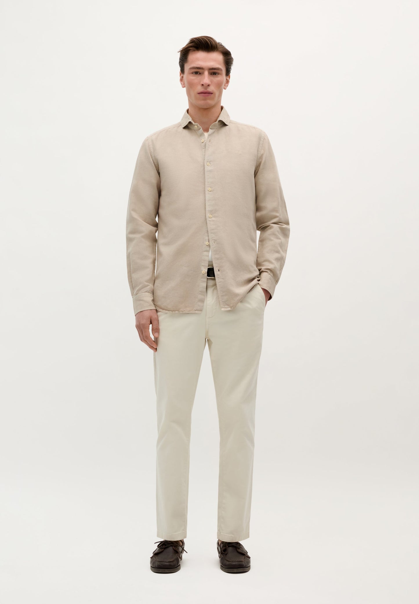 LINEN SKULL SHIRT