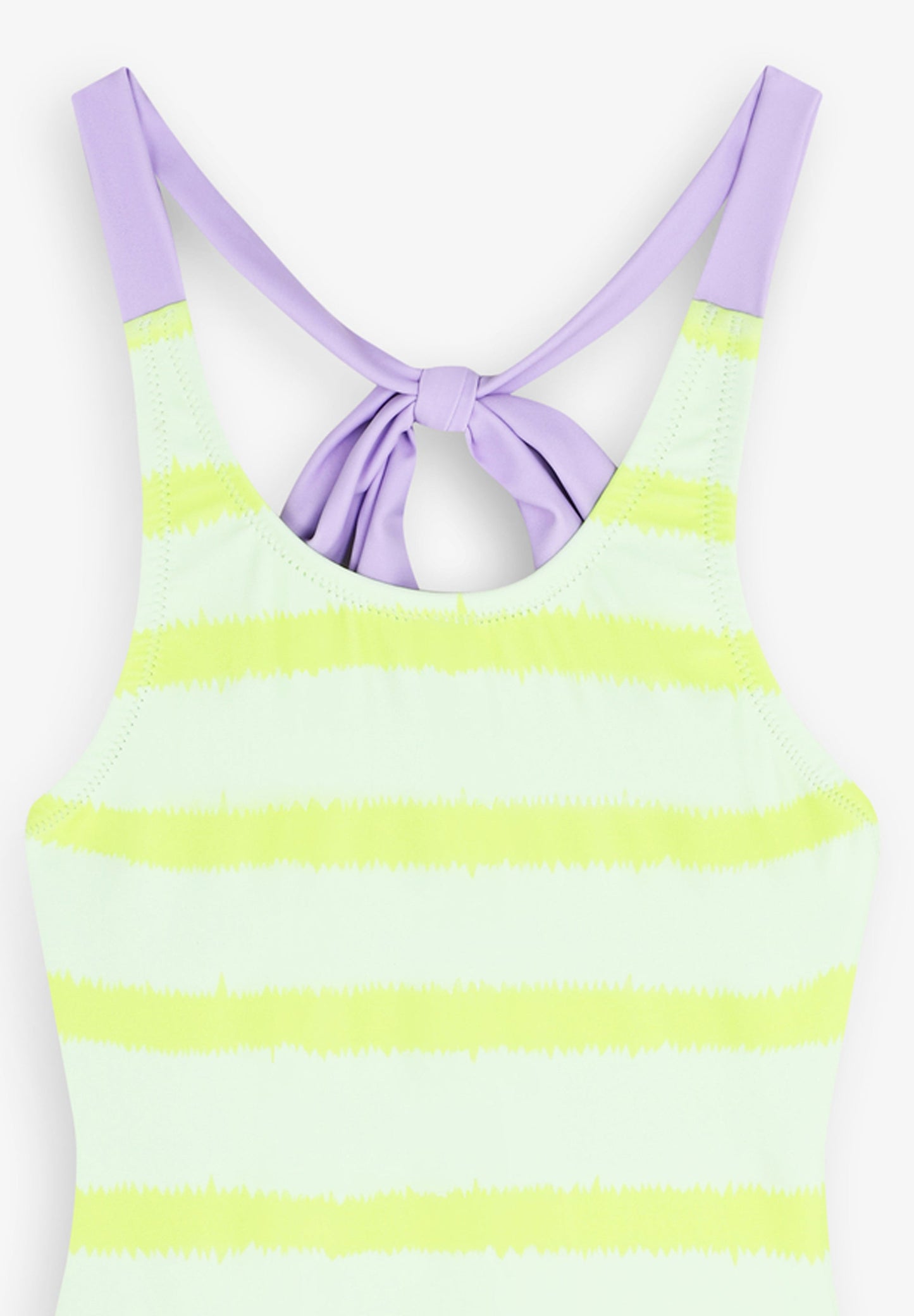 STRIPE PRINT SWIMSUIT