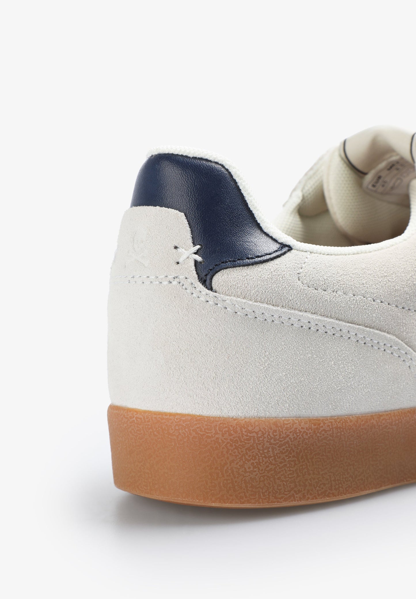 LEATHER AND SUEDE SNEAKERS