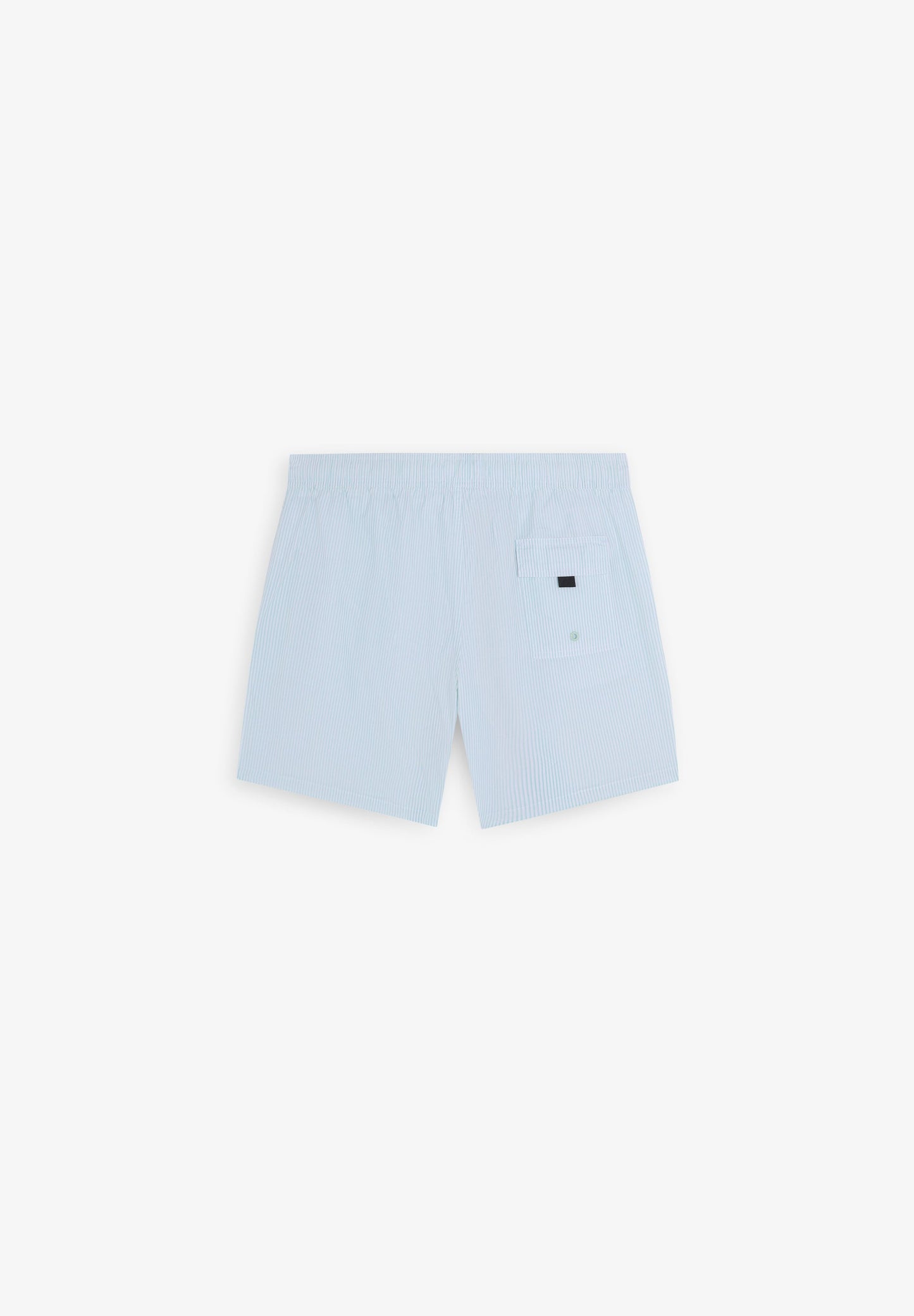 STRIPE PRINT SWIMMING TRUNKS